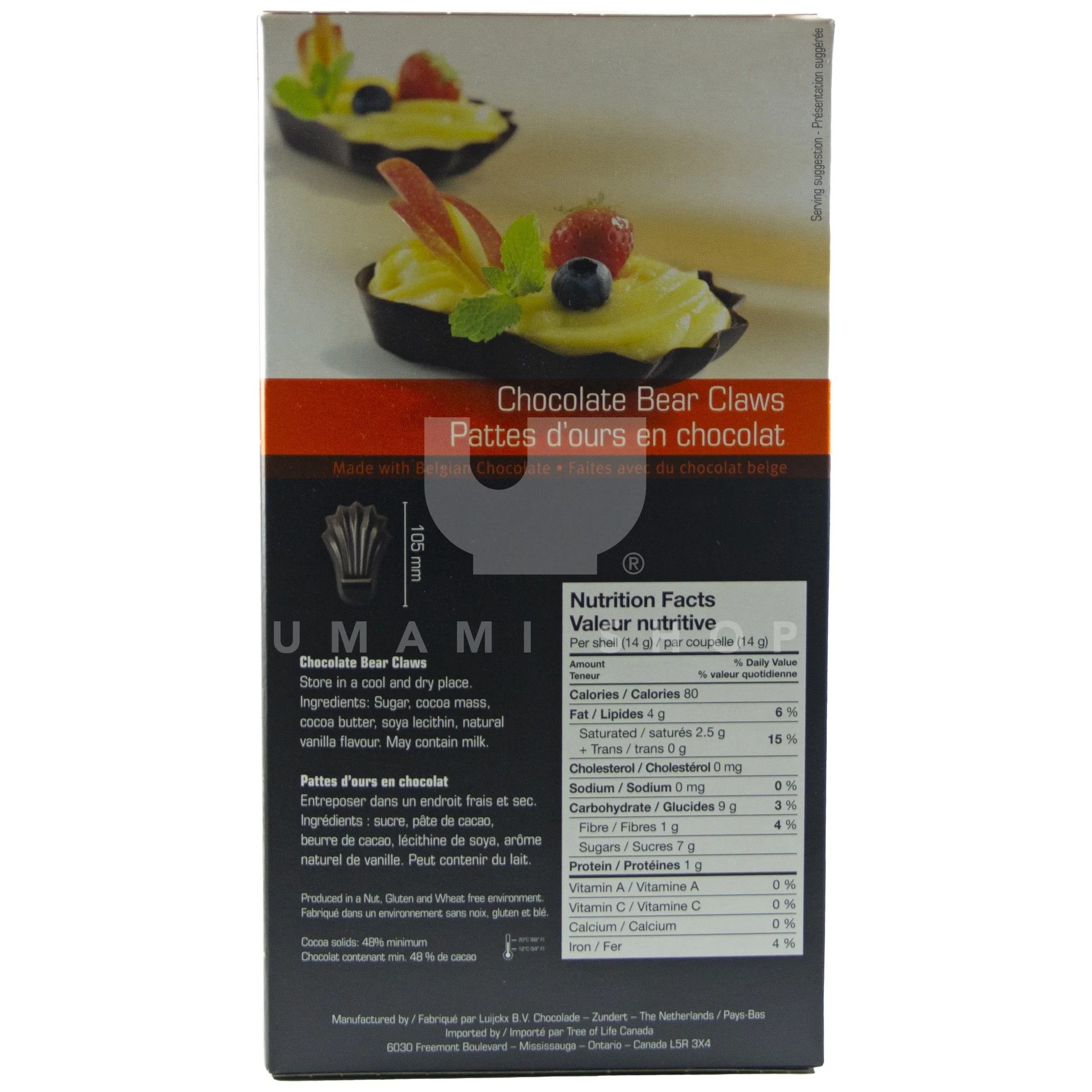 Chocolate Bear Claws - Image 2