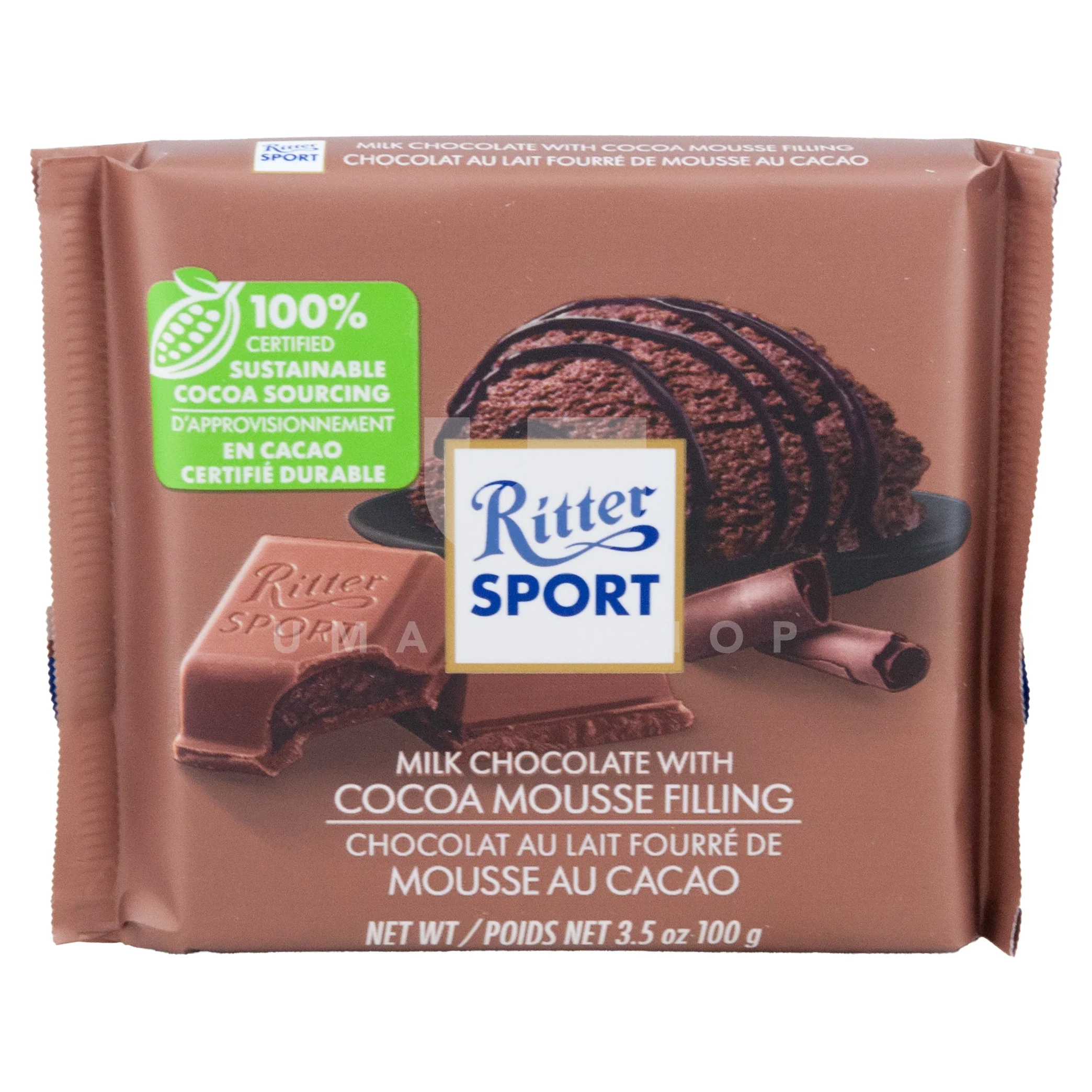 Chocolate w/Cocoa Mousse Filling