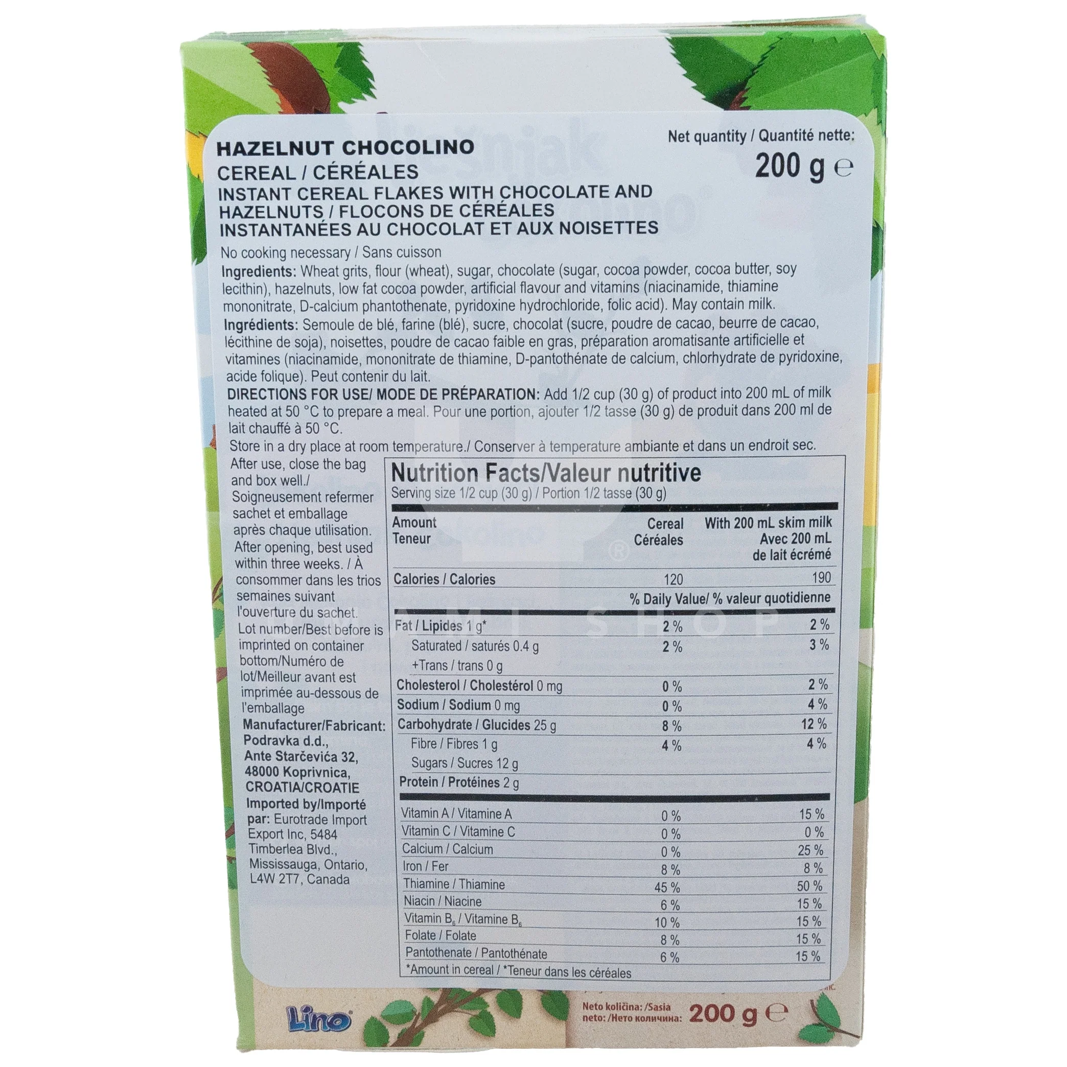Chocolino Cereal (Hazelnut) - Image 2