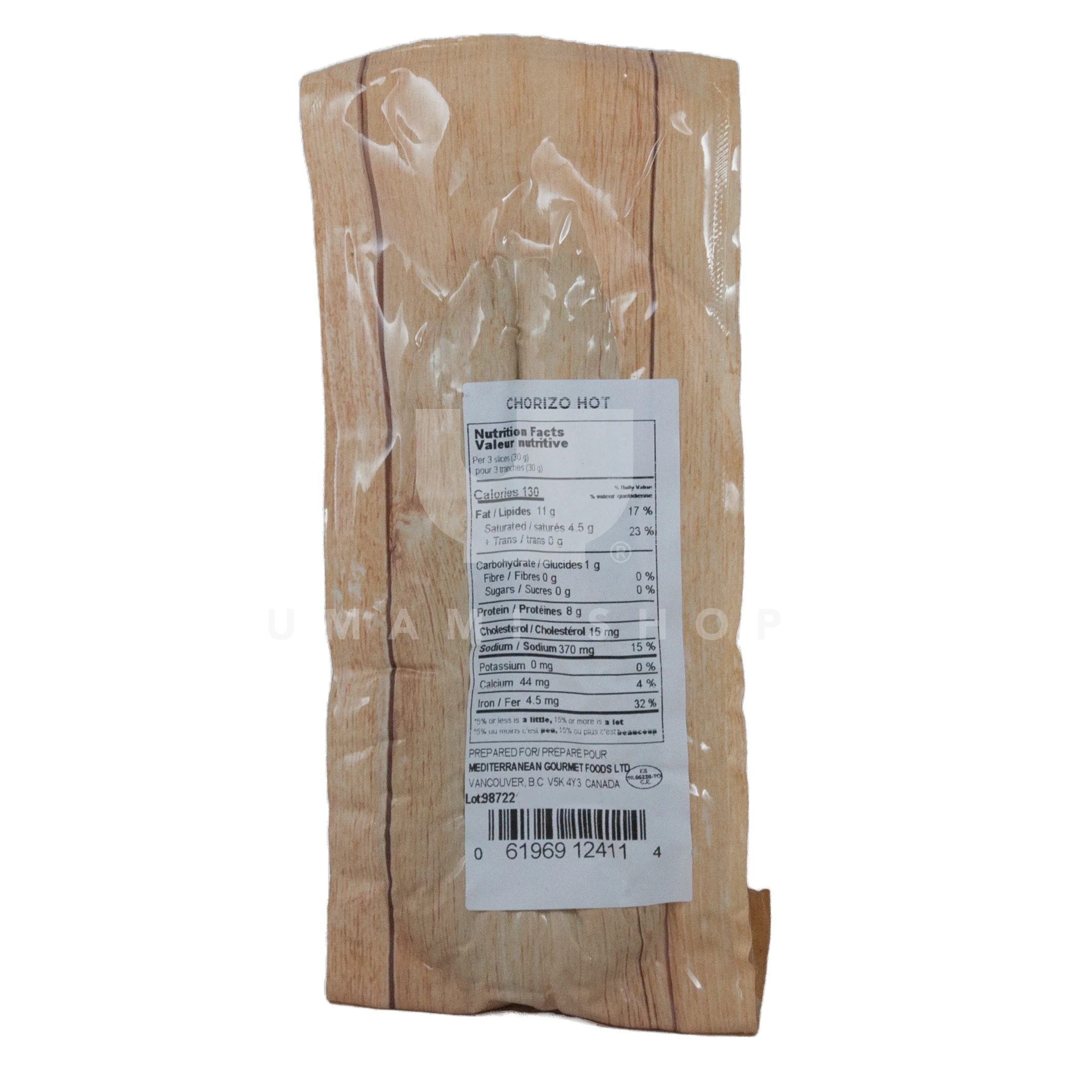 Chorizo Pork Sausage Hot (GF) - Image 2