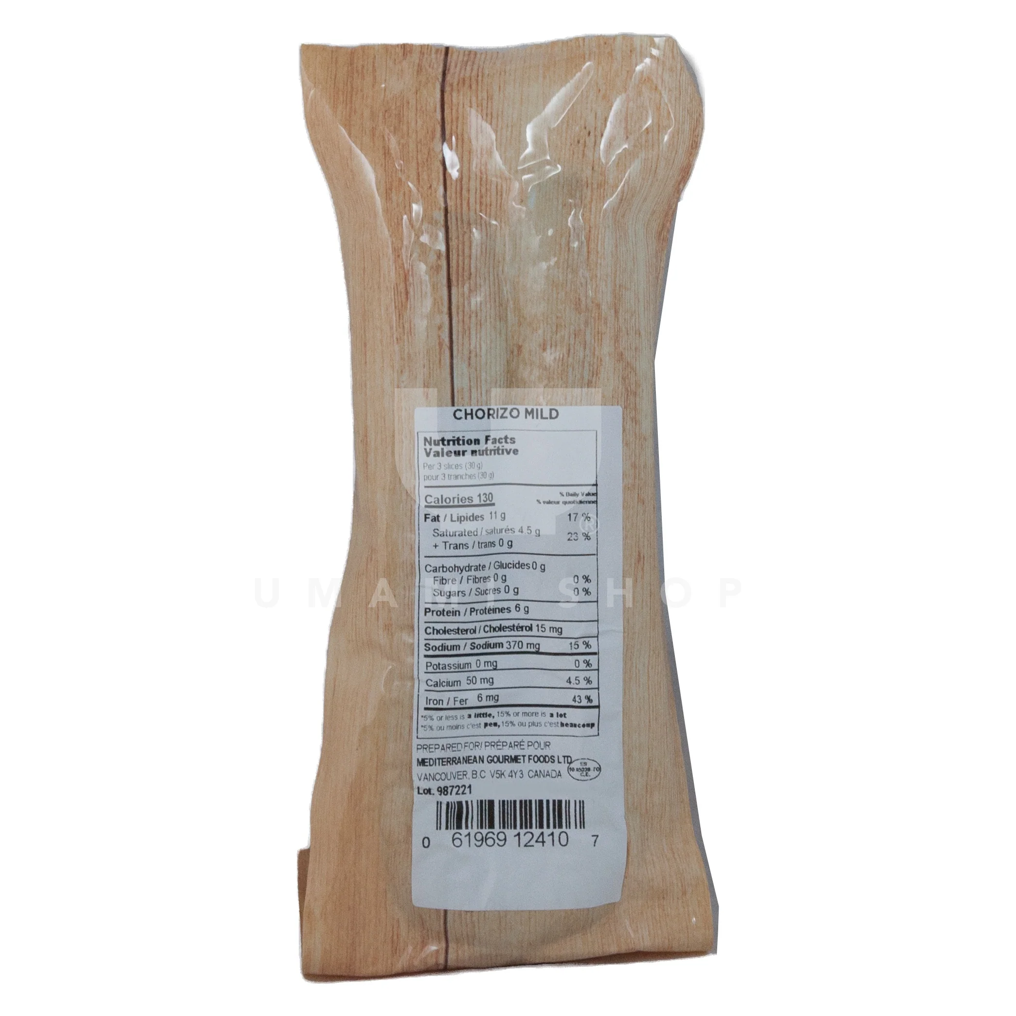Chorizo Pork Sausage Mild (GF) - Image 2