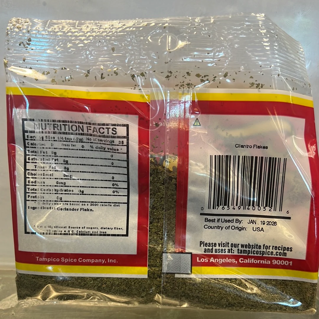 Cilantro Flakes Dried - Image 2