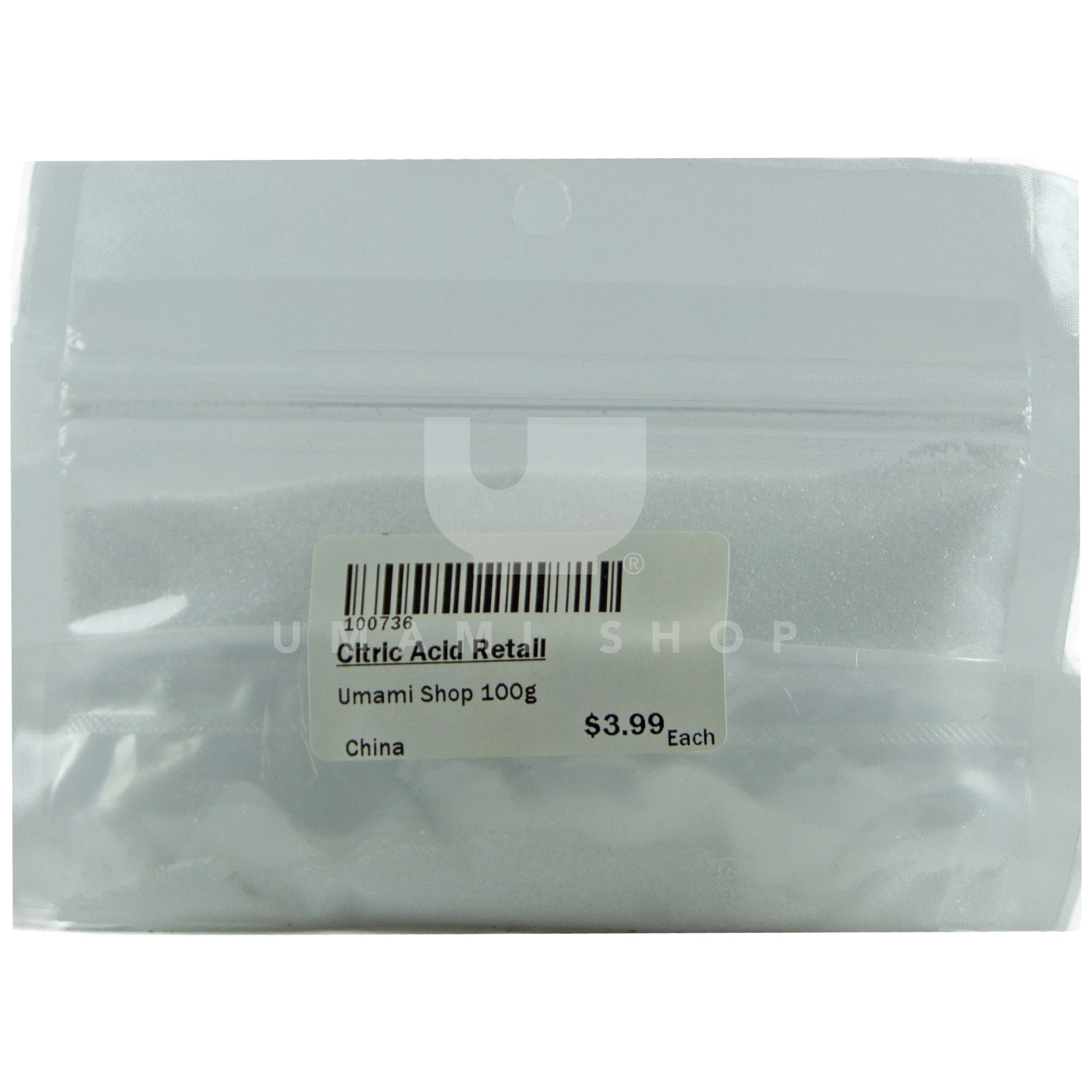 Citric Acid Retail