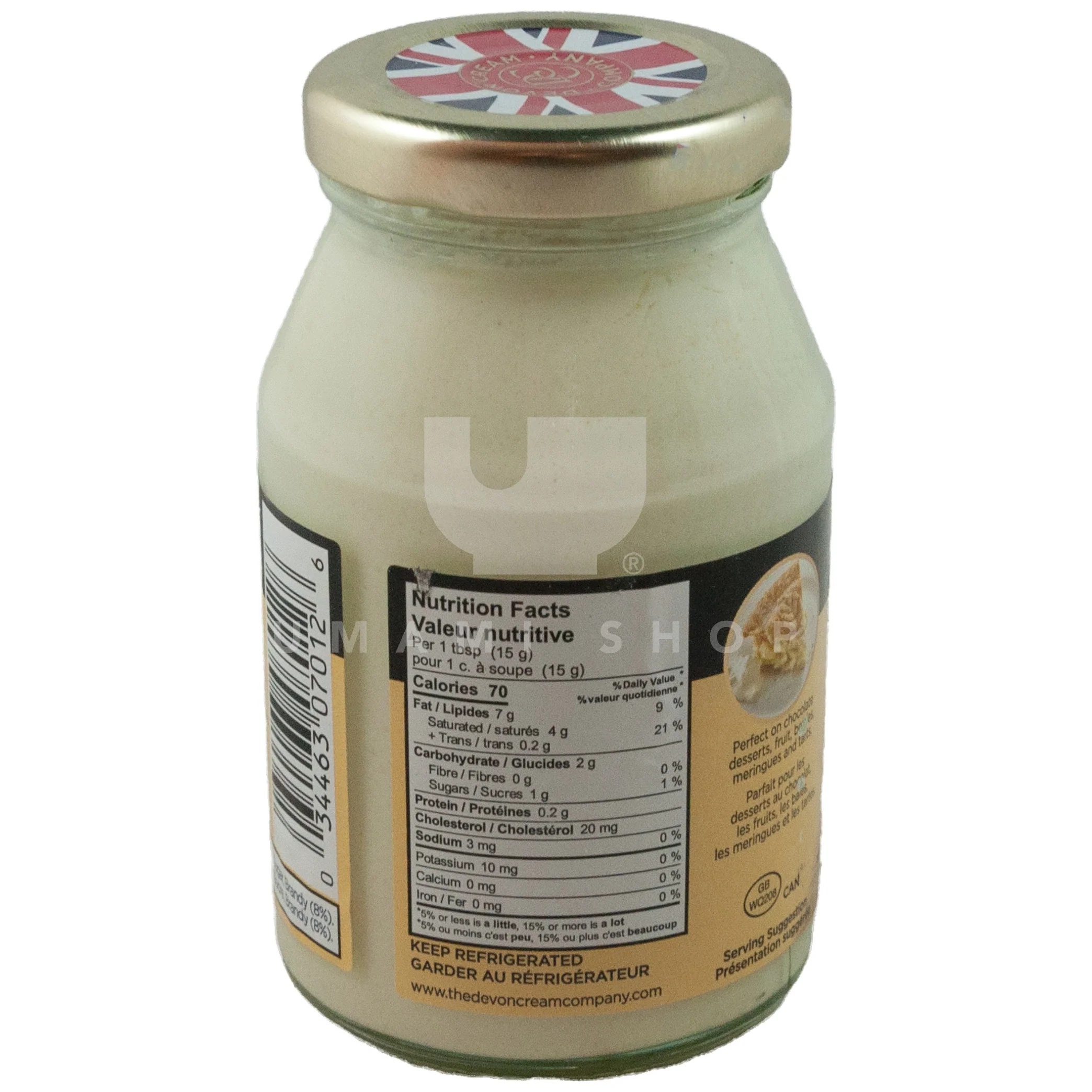 Clotted Cream w/Brandy 46% - Image 2
