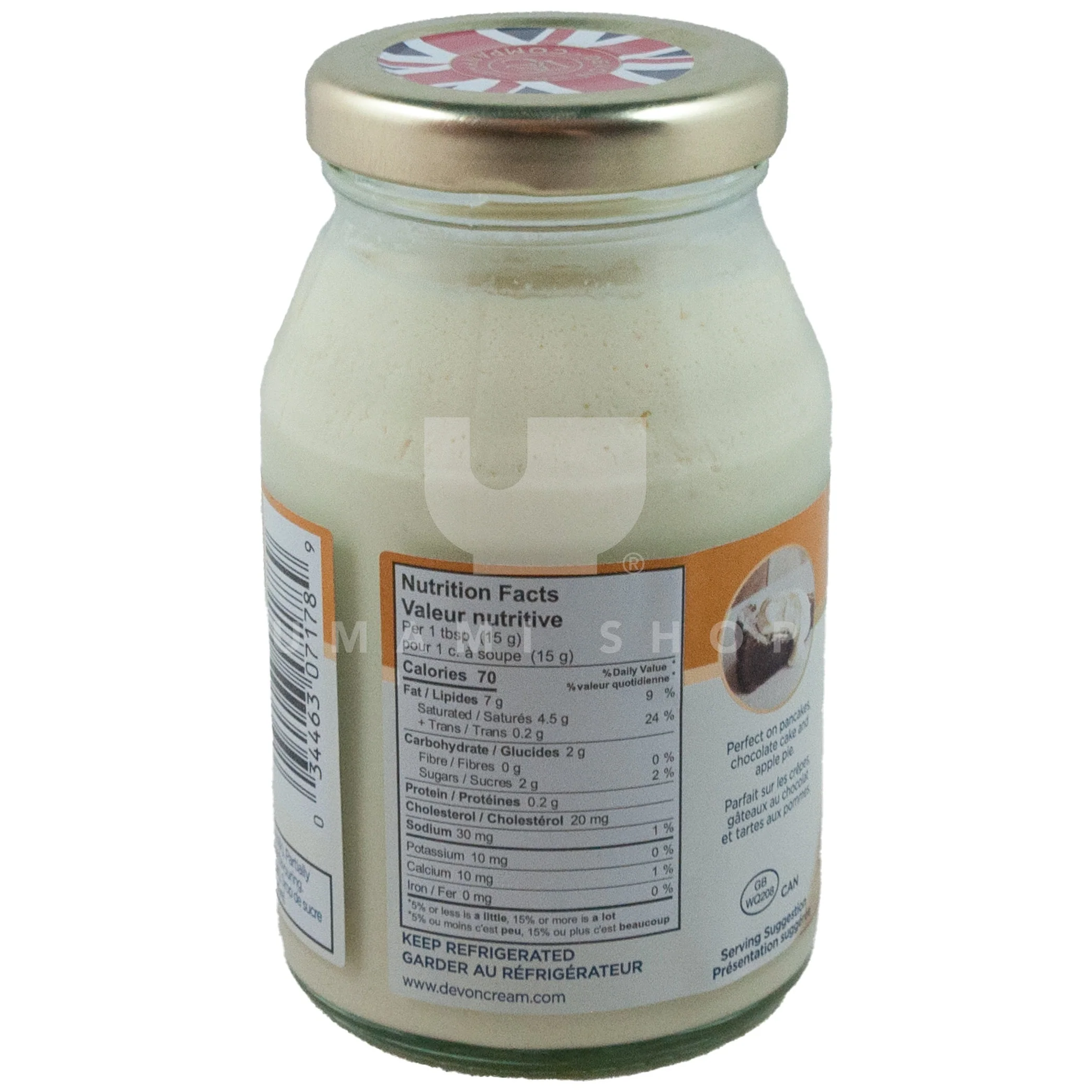 Clotted Cream w/Salted Caramel 47% - Image 2