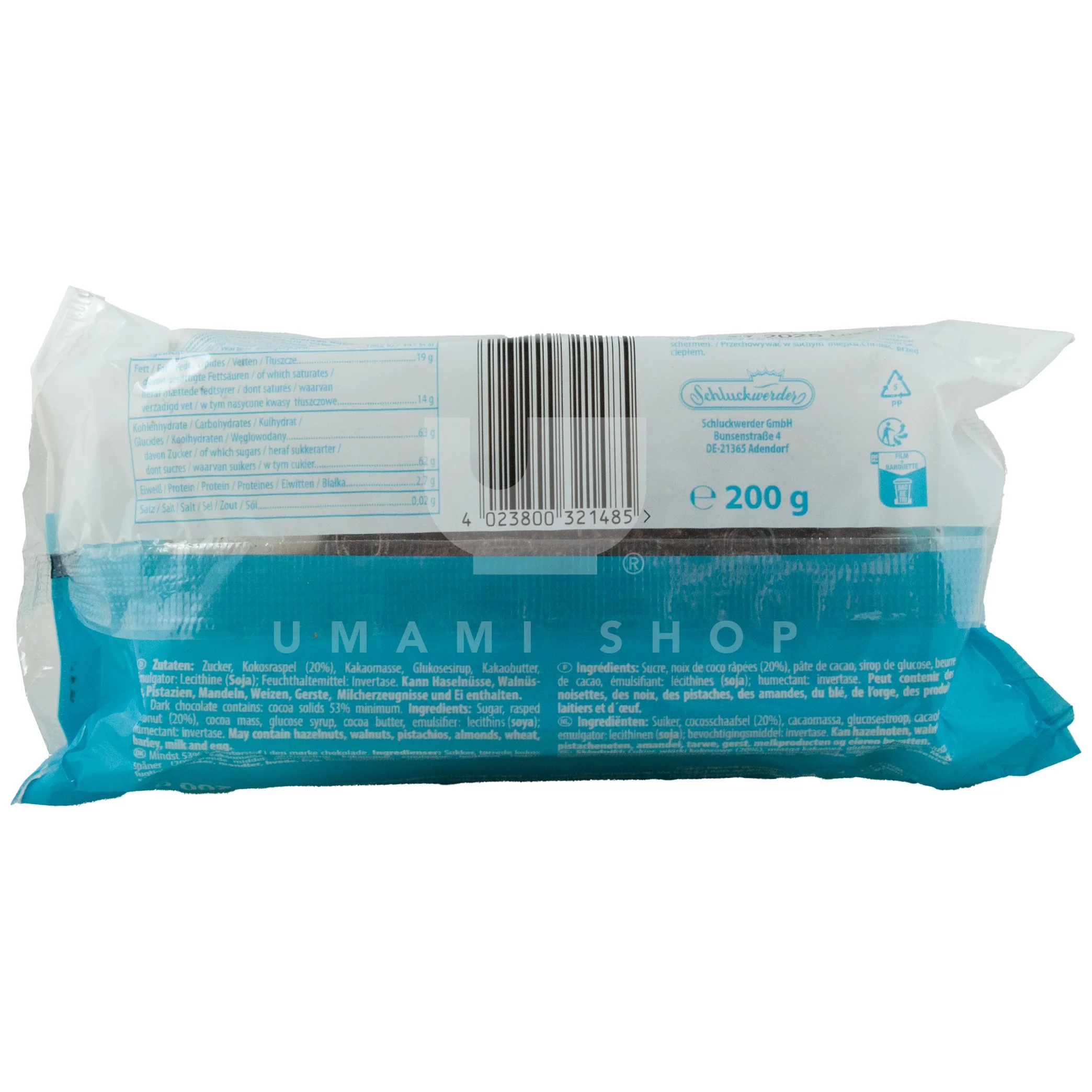 Coconut Flake Chocolate - Image 2