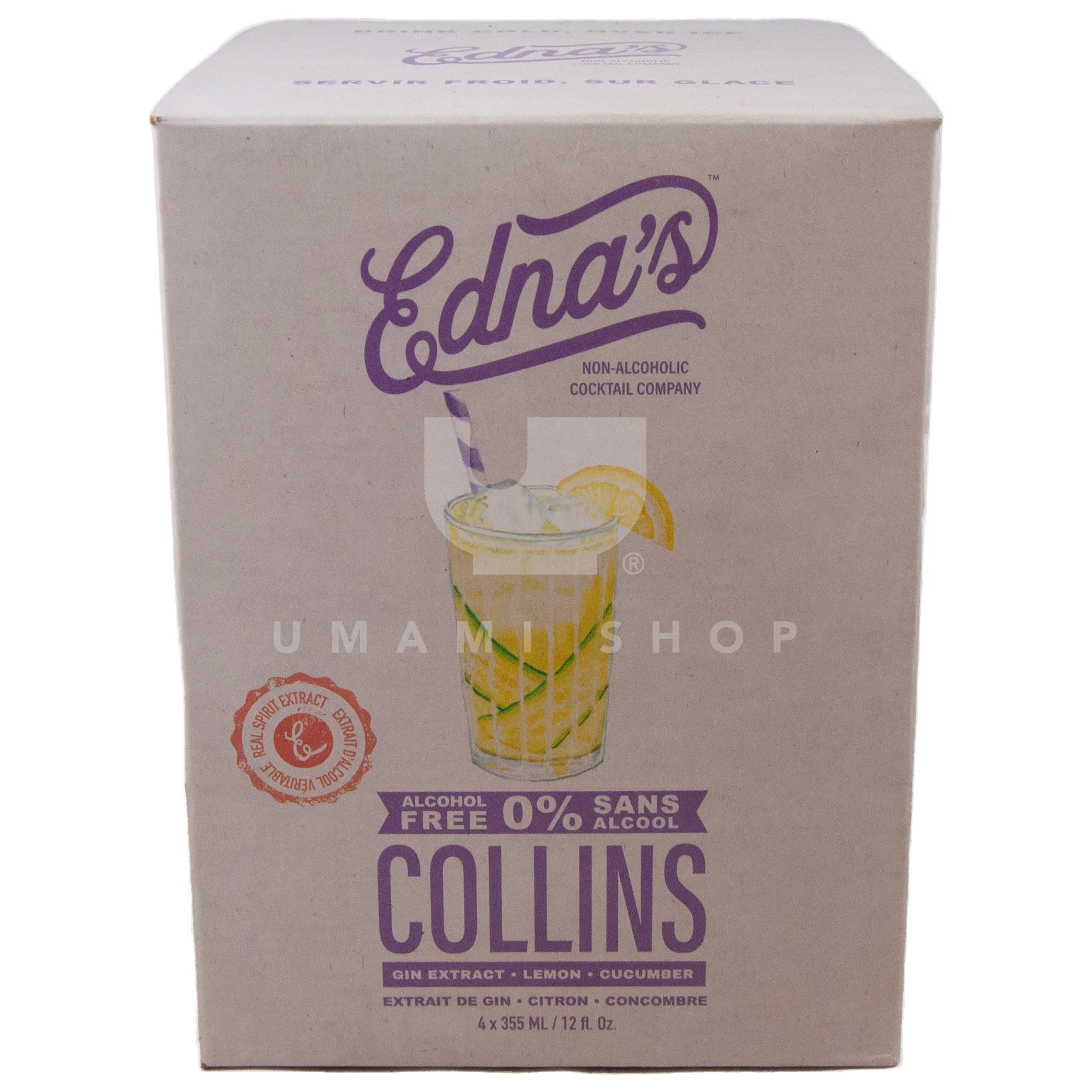 Collins 0% Non Alcohol 4Pack