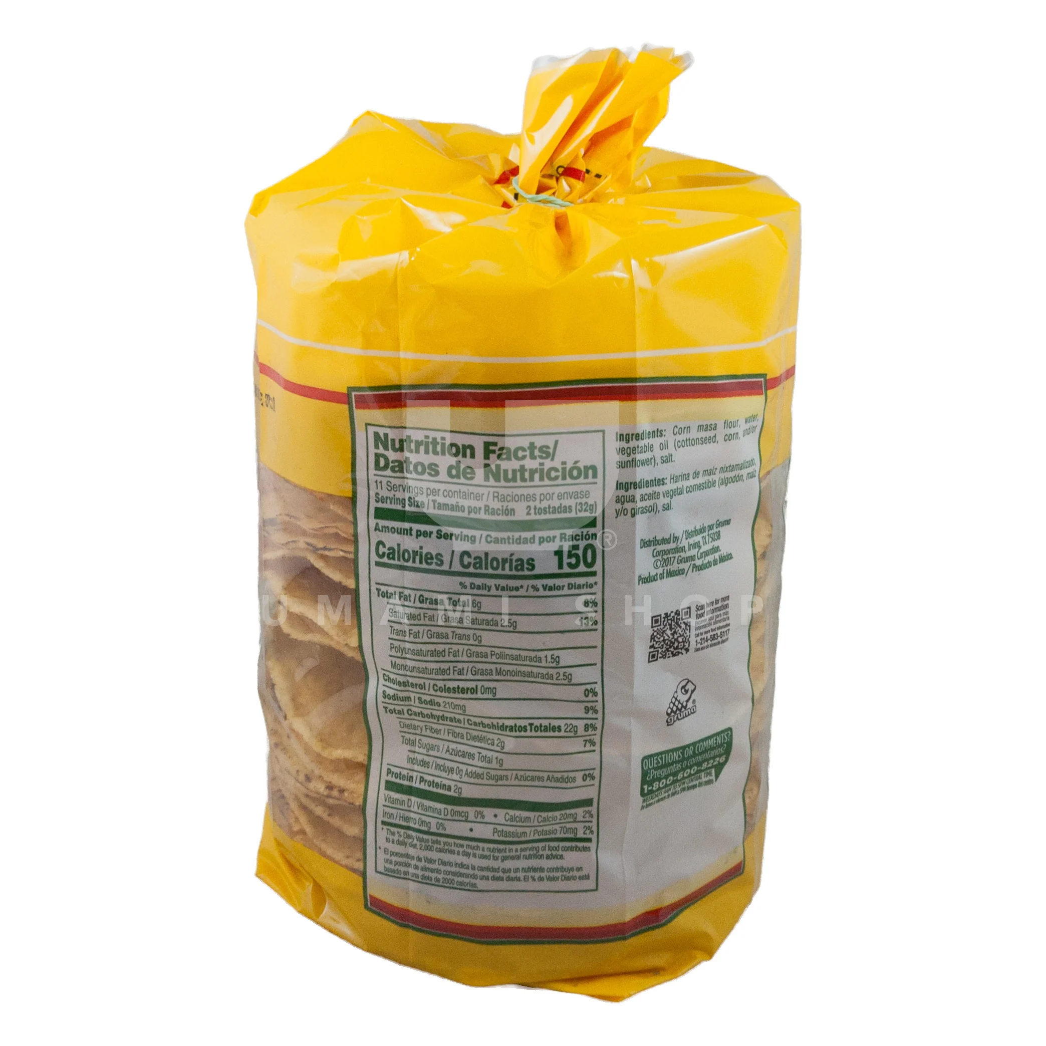 Corn Tostadas Yellow (GF) - Image 2