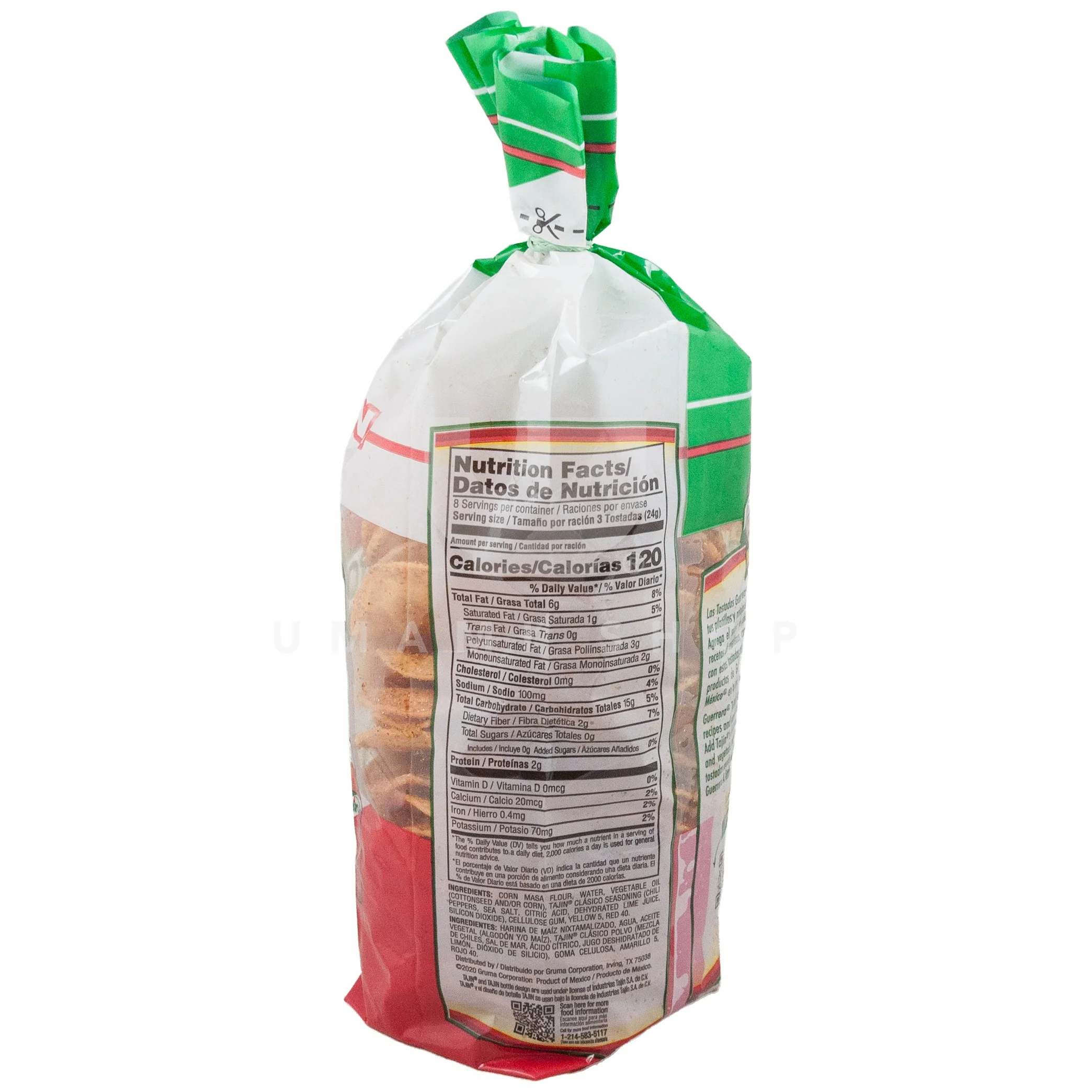 Corn Tostadas Tajin (GF) 25Pcs - Image 2