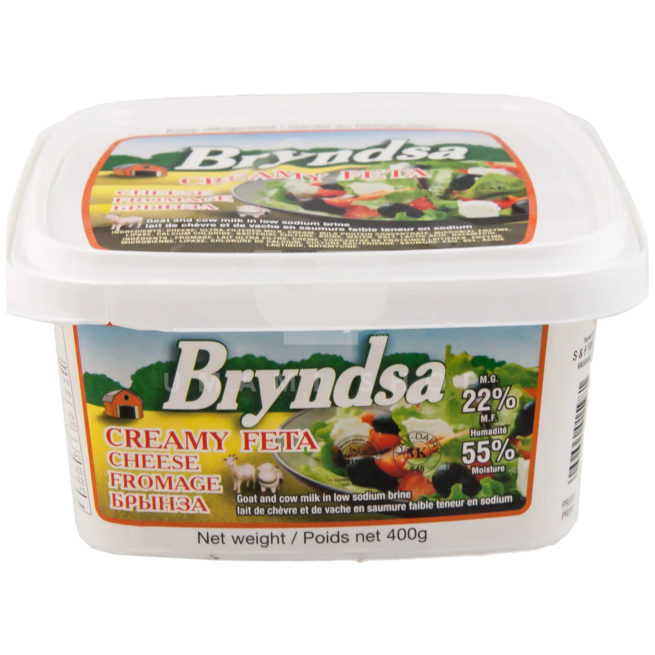 Creamy Feta (Cow & Goat)
