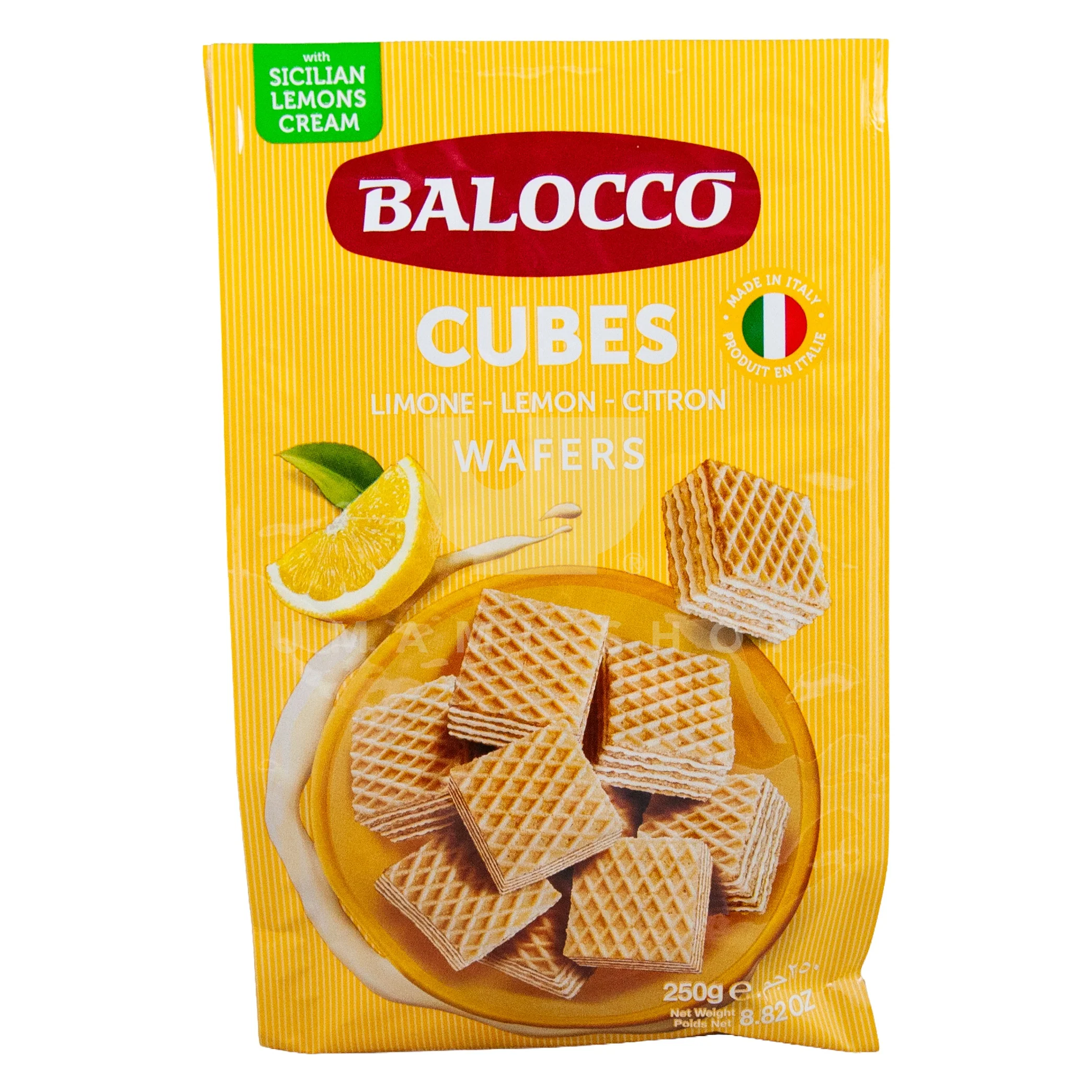 Crispy Wafer Cubes, Lemon
