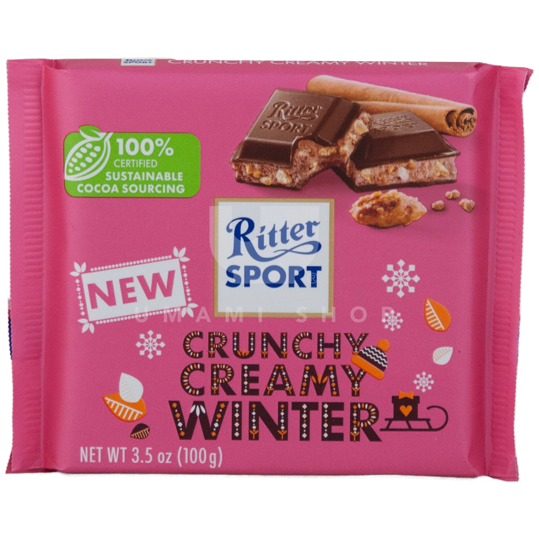 Crunchy Creamy Winter Chocolate