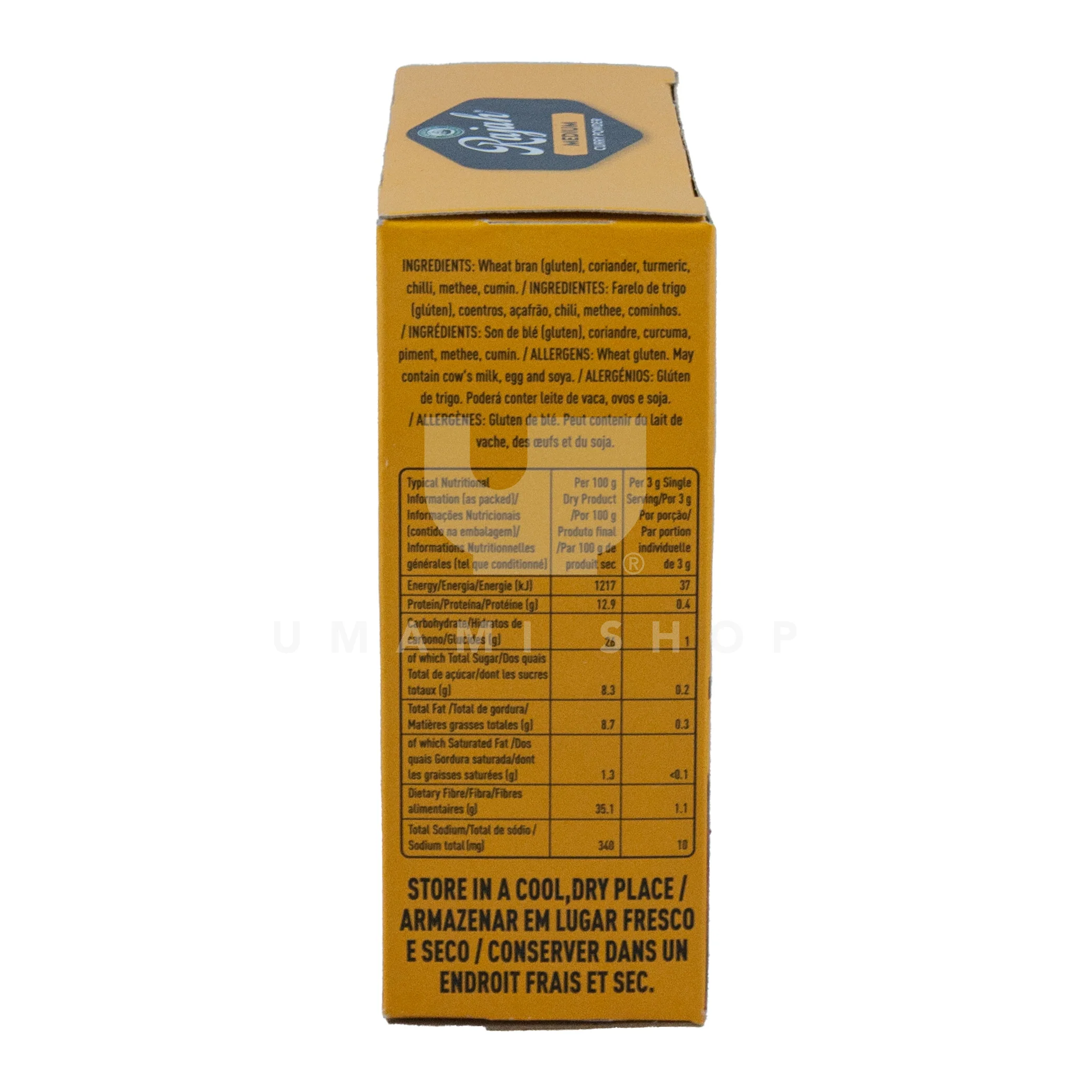 Curry Powder Medium (Yellow Box) - Image 2