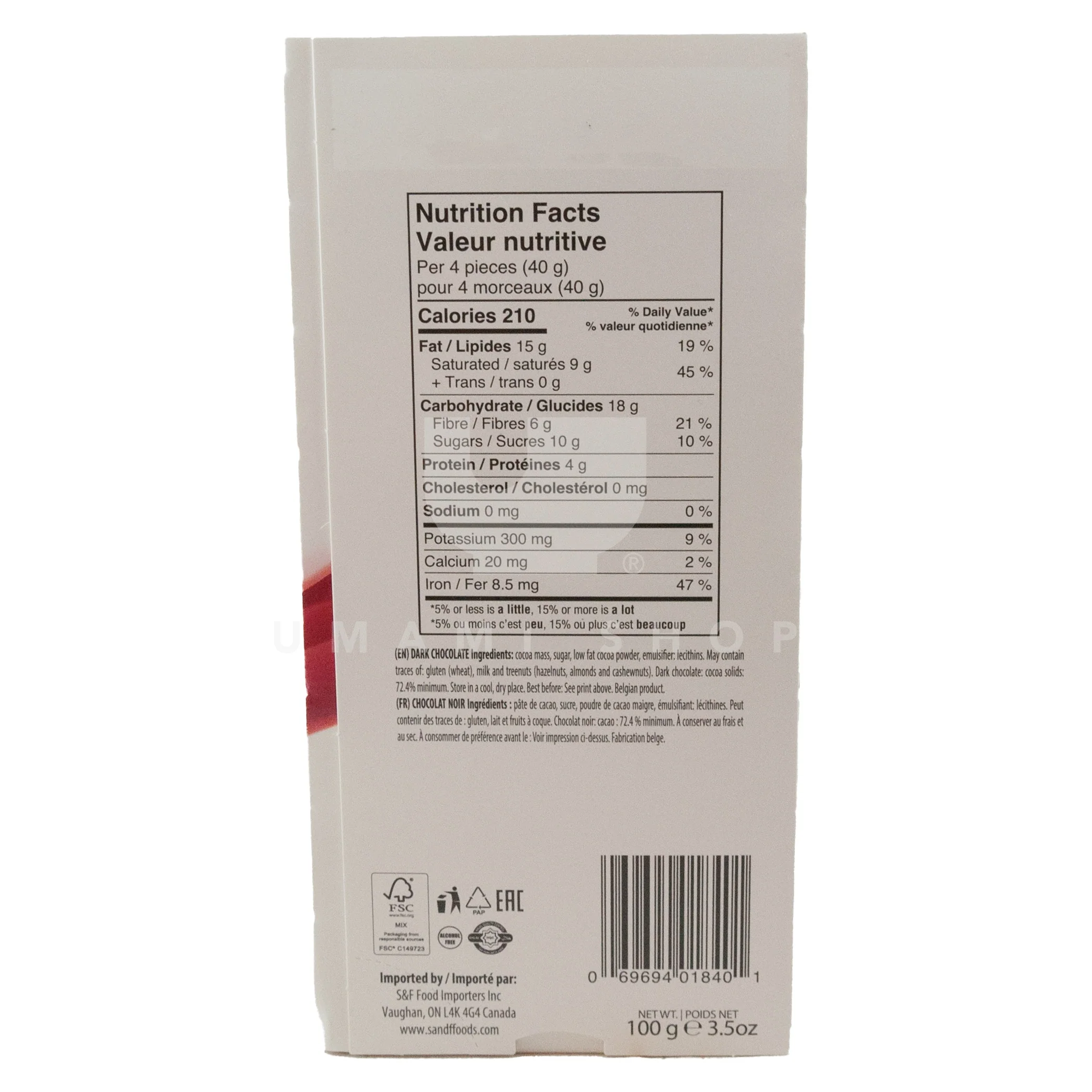 Dark Chocolate 72% - Image 2