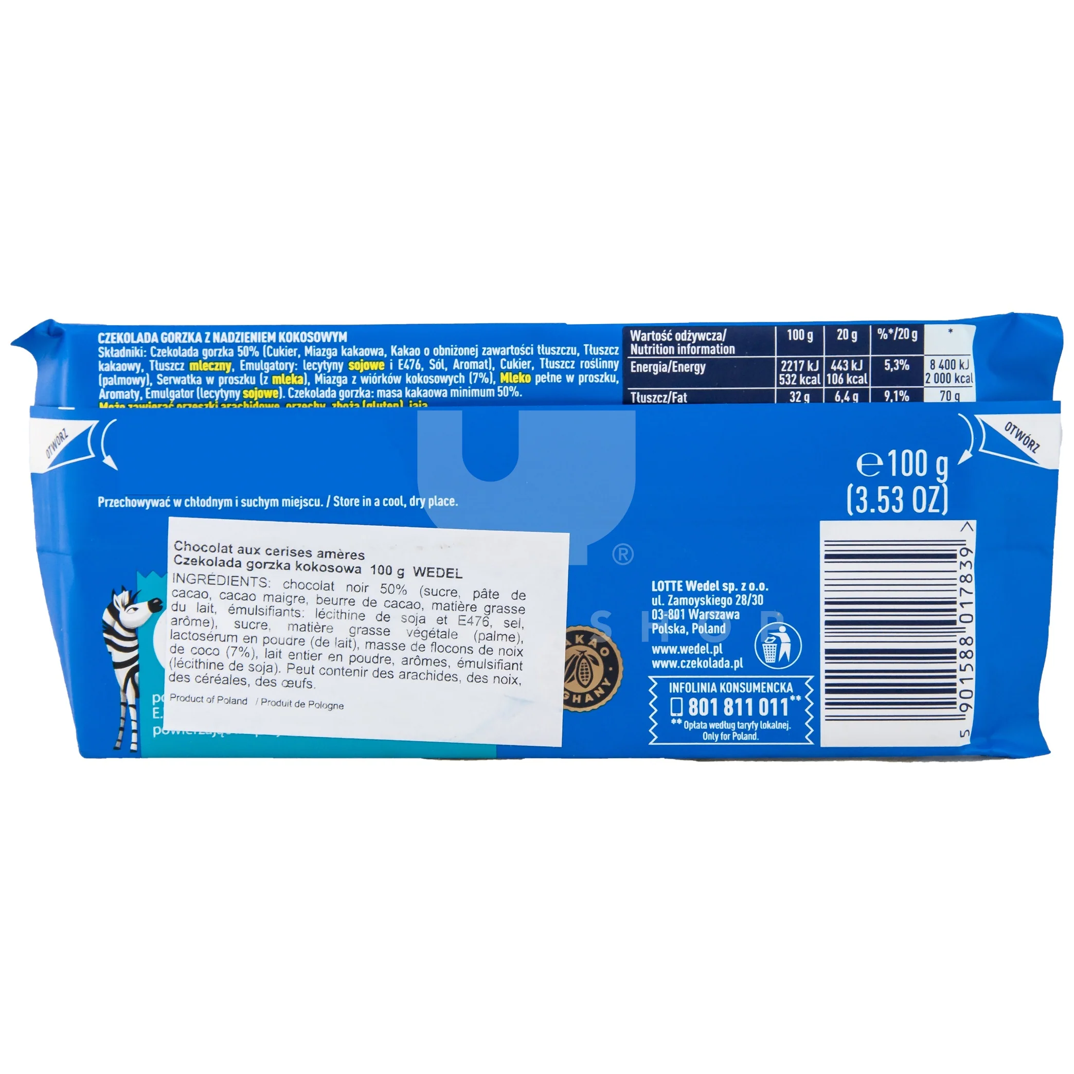 Dark Coconut Chocolate - Image 2