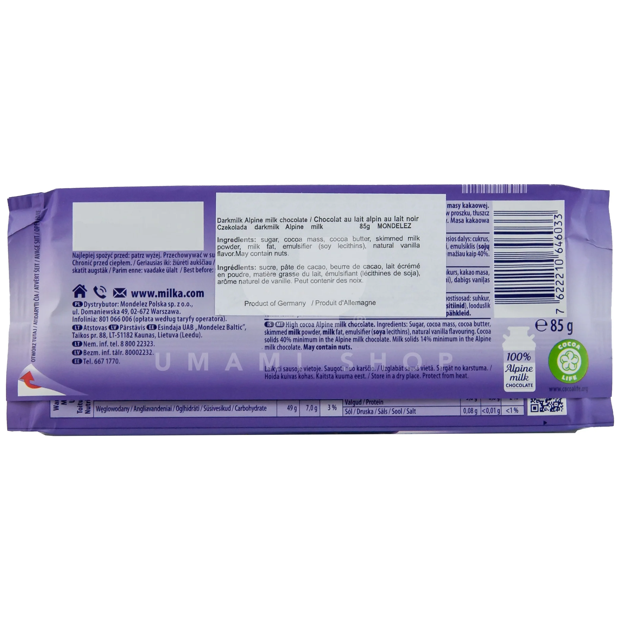 Darkmilk Alpnine Milk - Image 2
