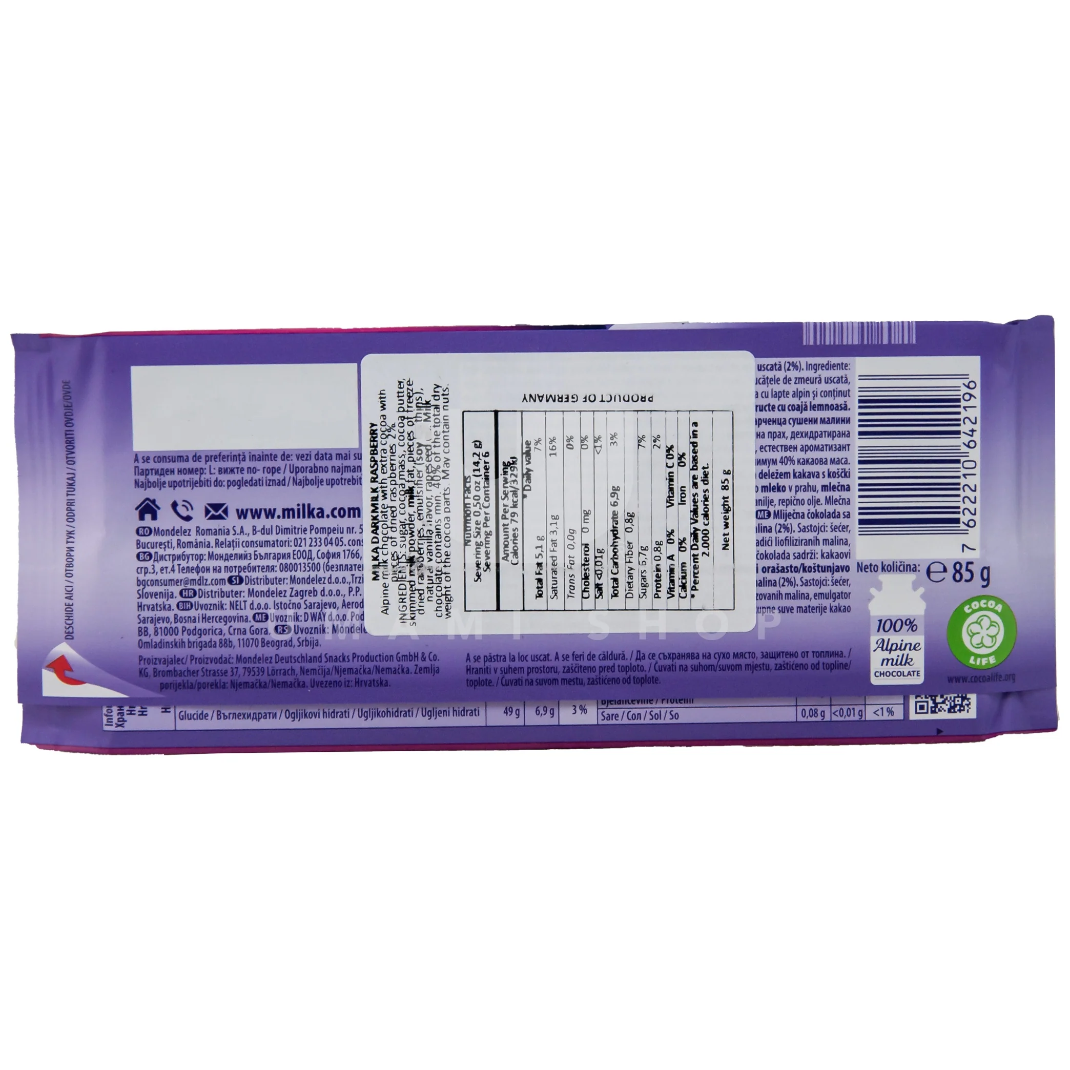 Darkmilk Raspberry Chocolate - Image 2