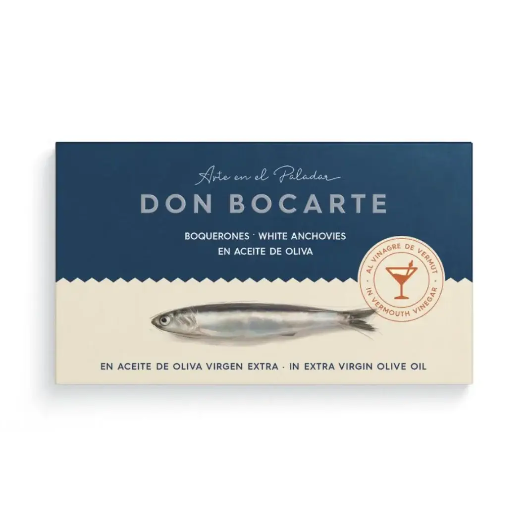 Don Bocarte Boquerones White Anchovies in Vermouth Vinegar - Image 2