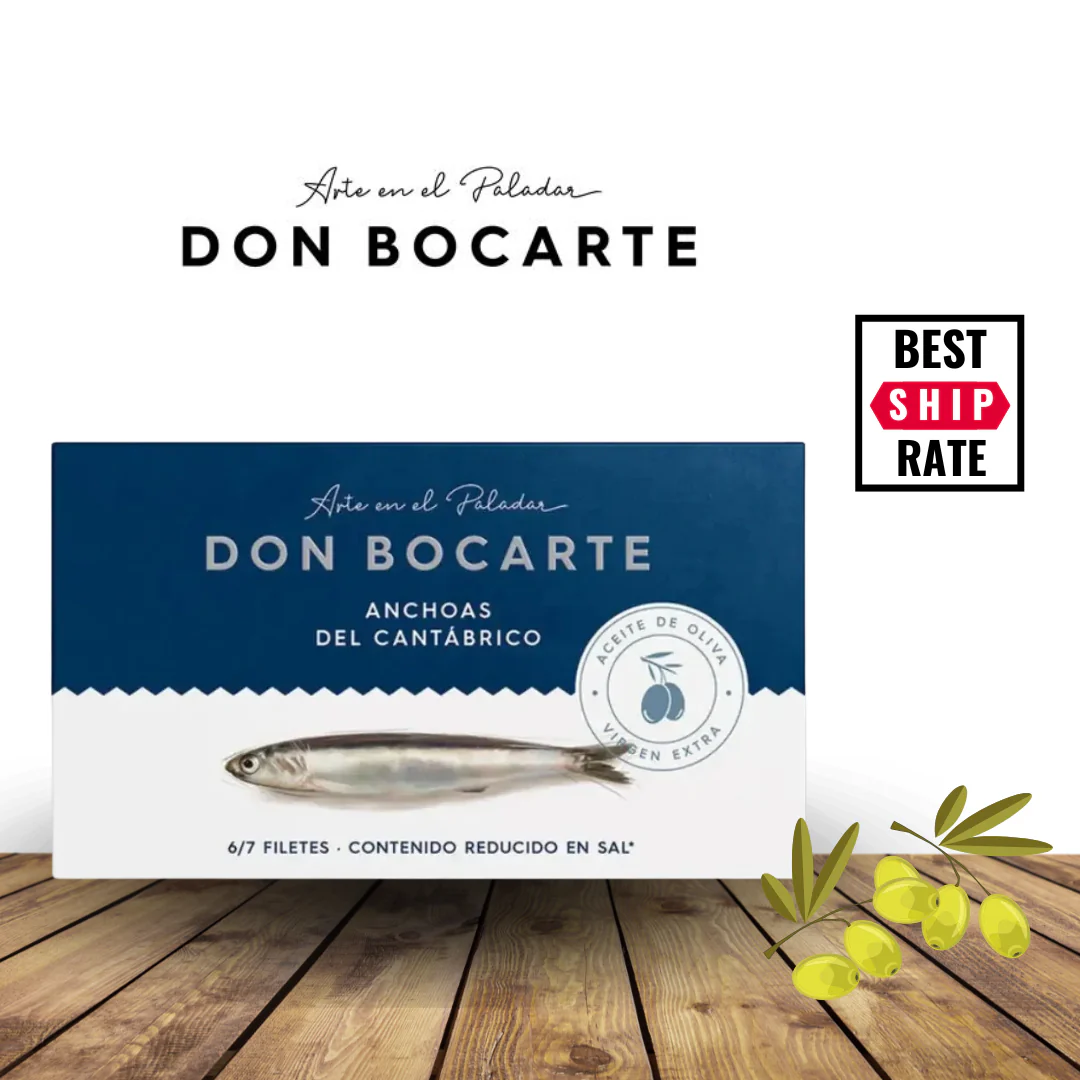 Don Bocarte Marinated Anchovies in Olive Oil
