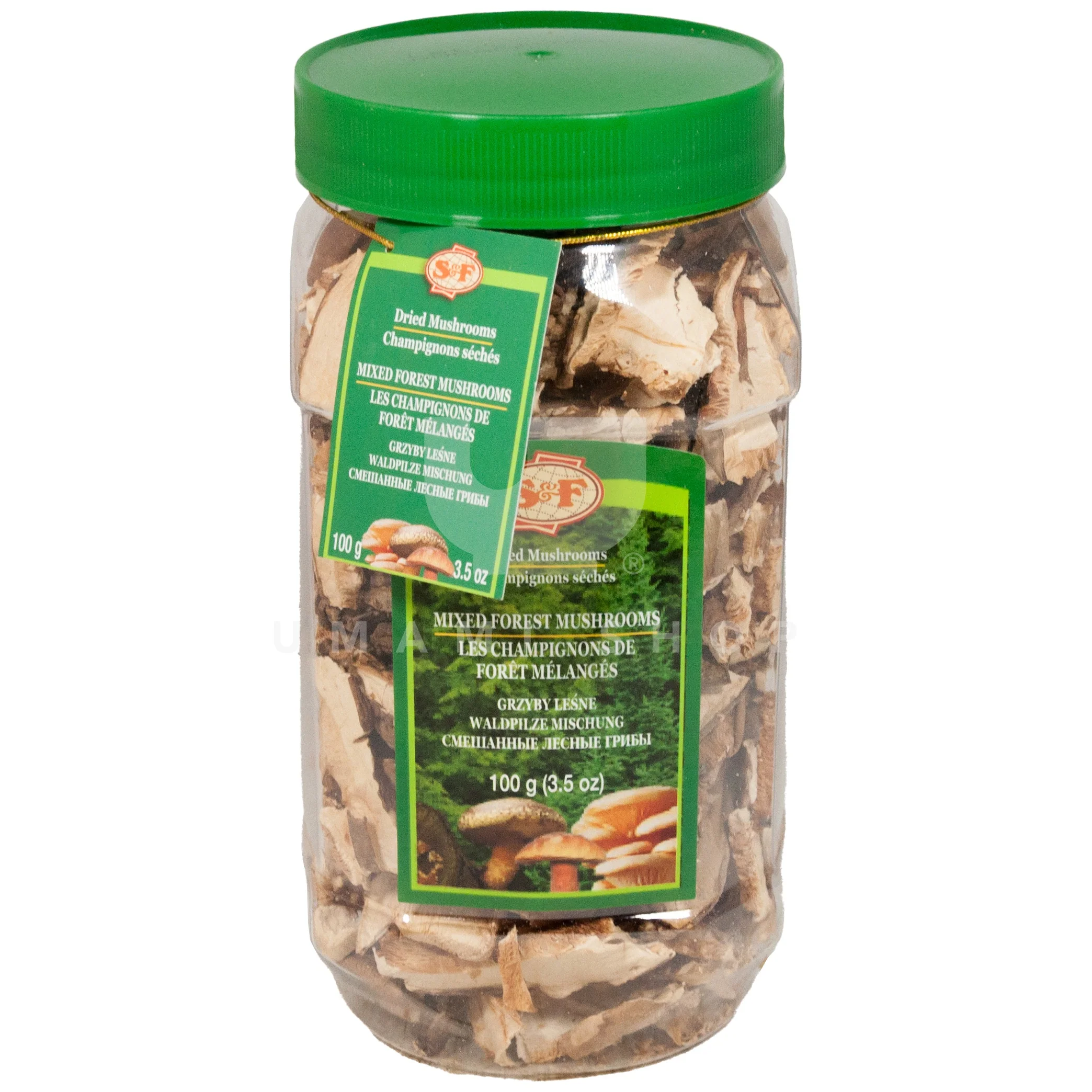 Dried Mixed Forest Mushrooms