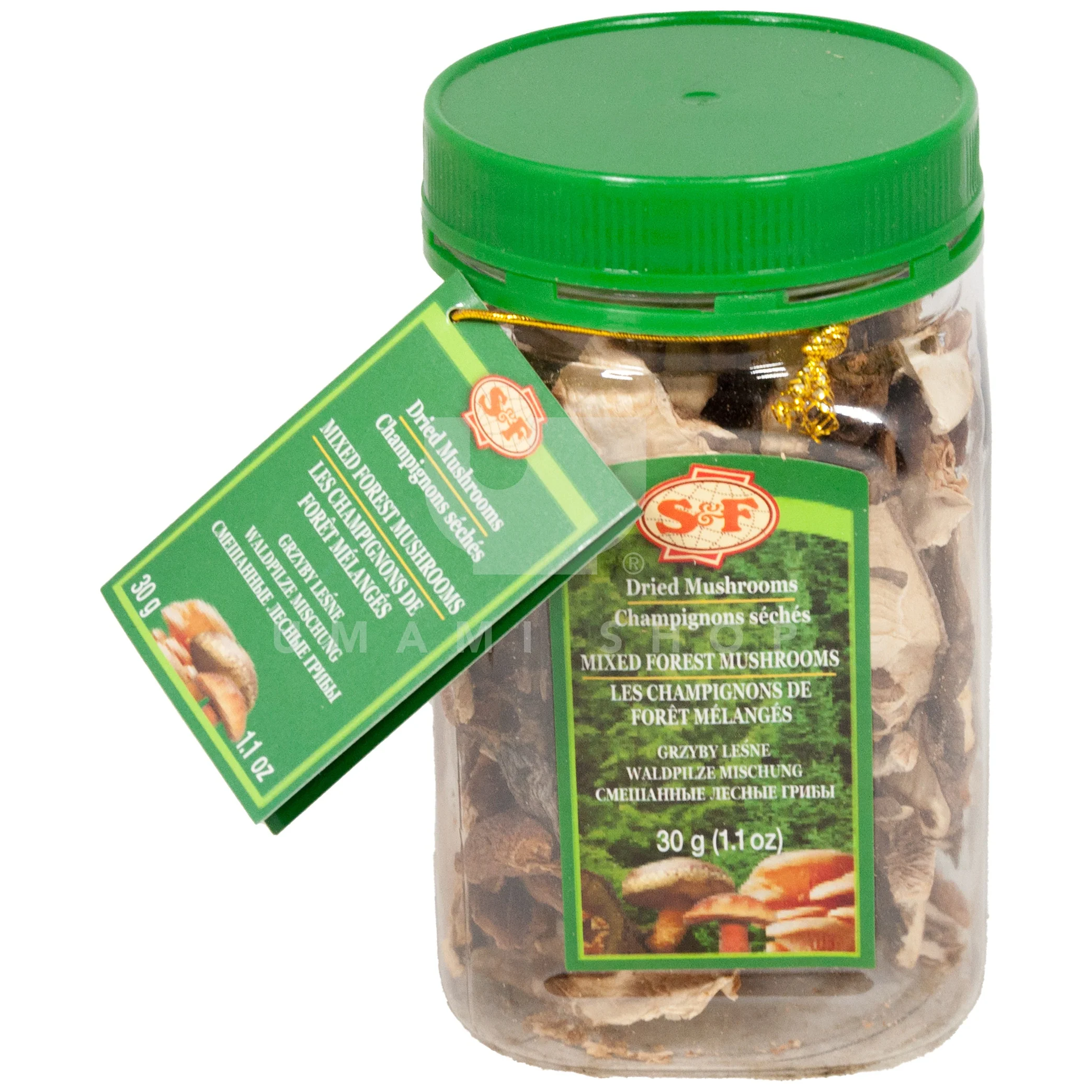 Dried Mixed Forest Mushrooms