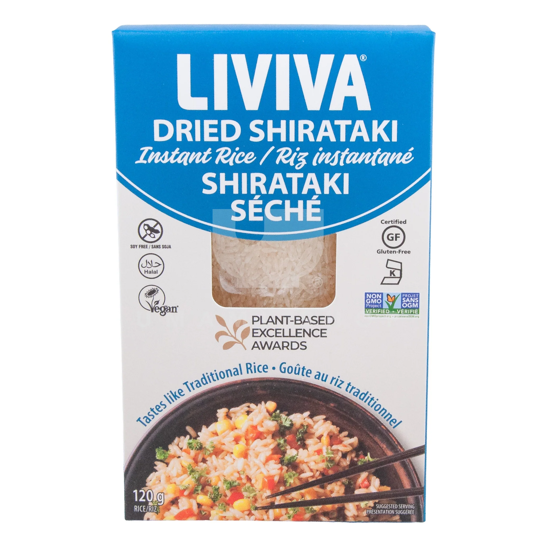 Dried Shirataki Instant Rice (GF,V)