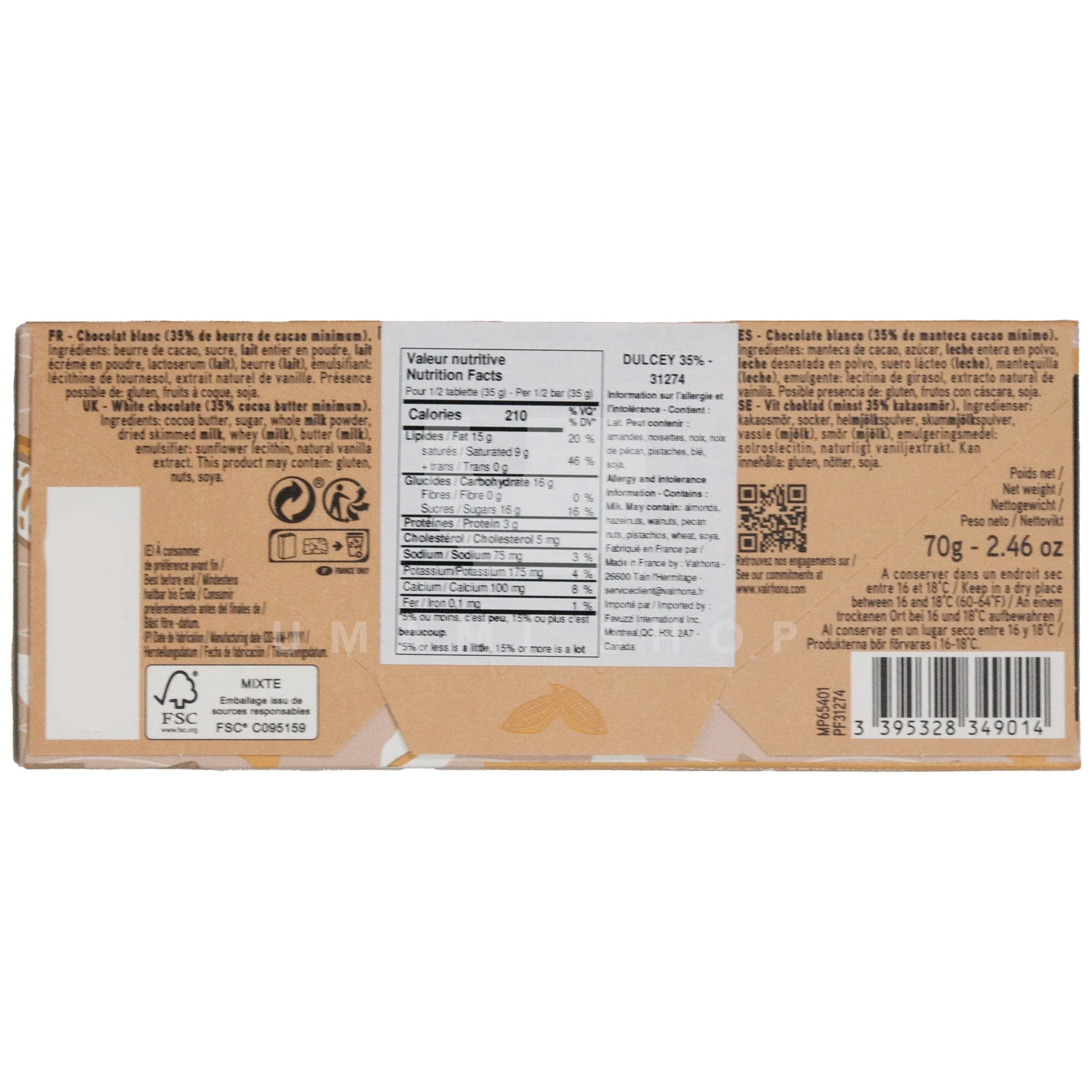 Dulcey Chocolate 35% - Image 2