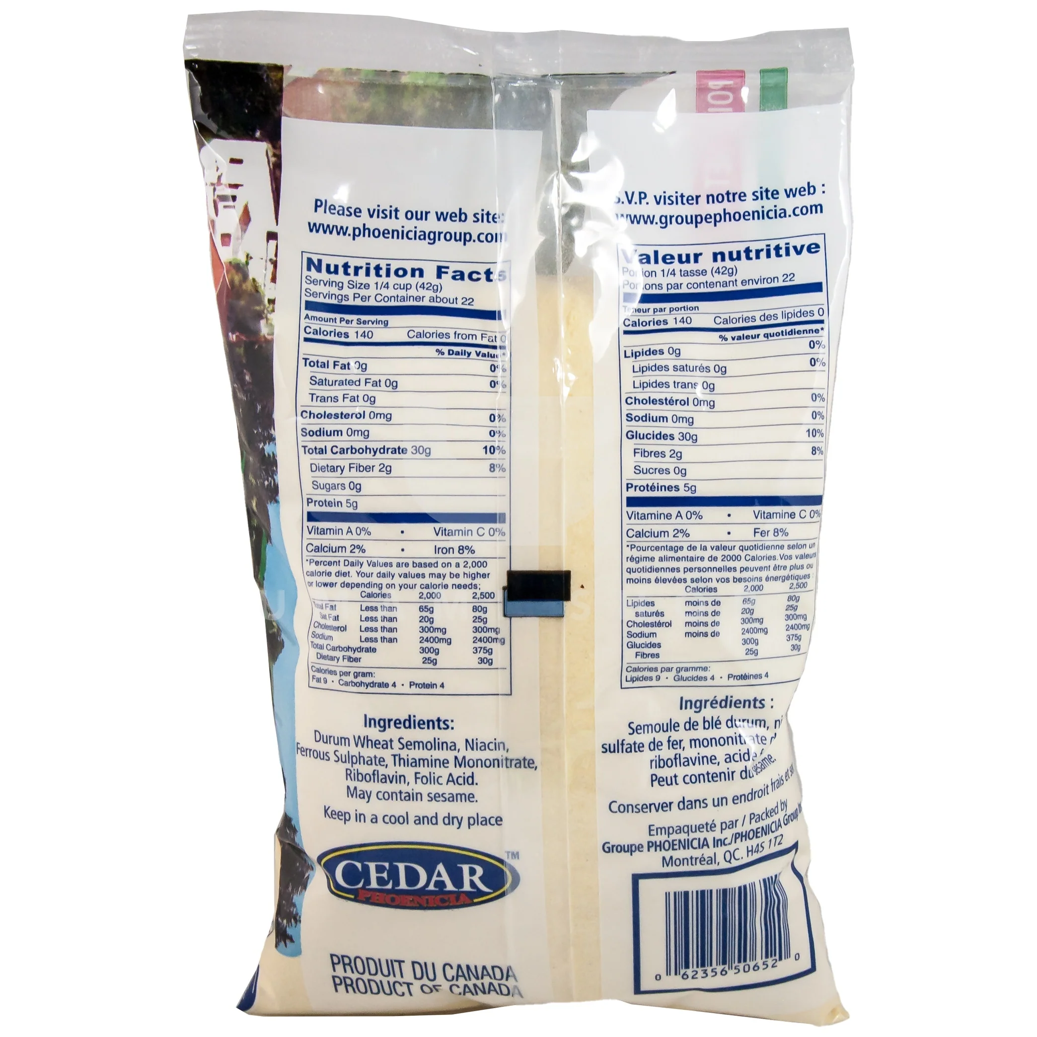 Durum Wheat Semolina 2lbs - Image 2