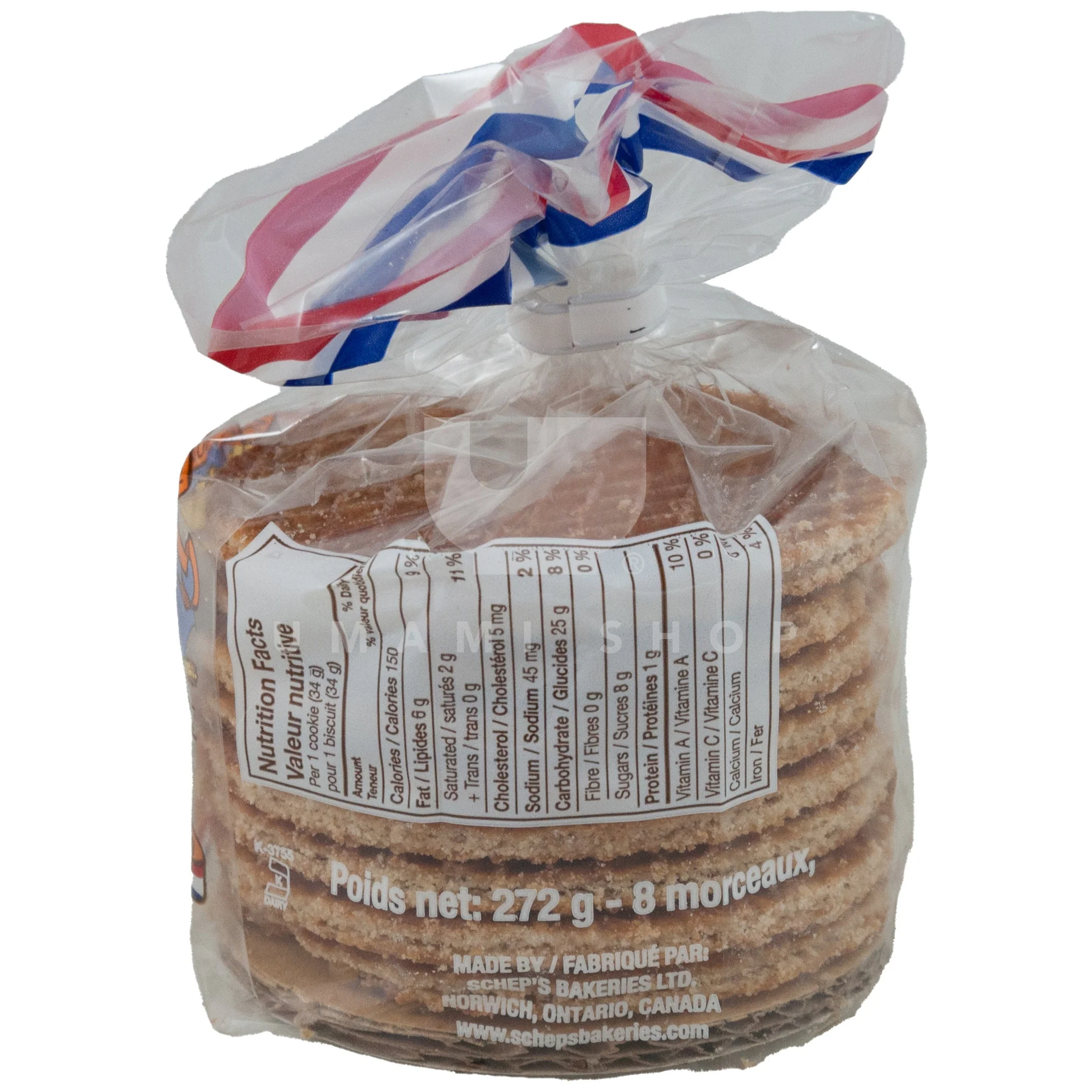 Dutch Syrup Waffles 8Pcs - Image 2