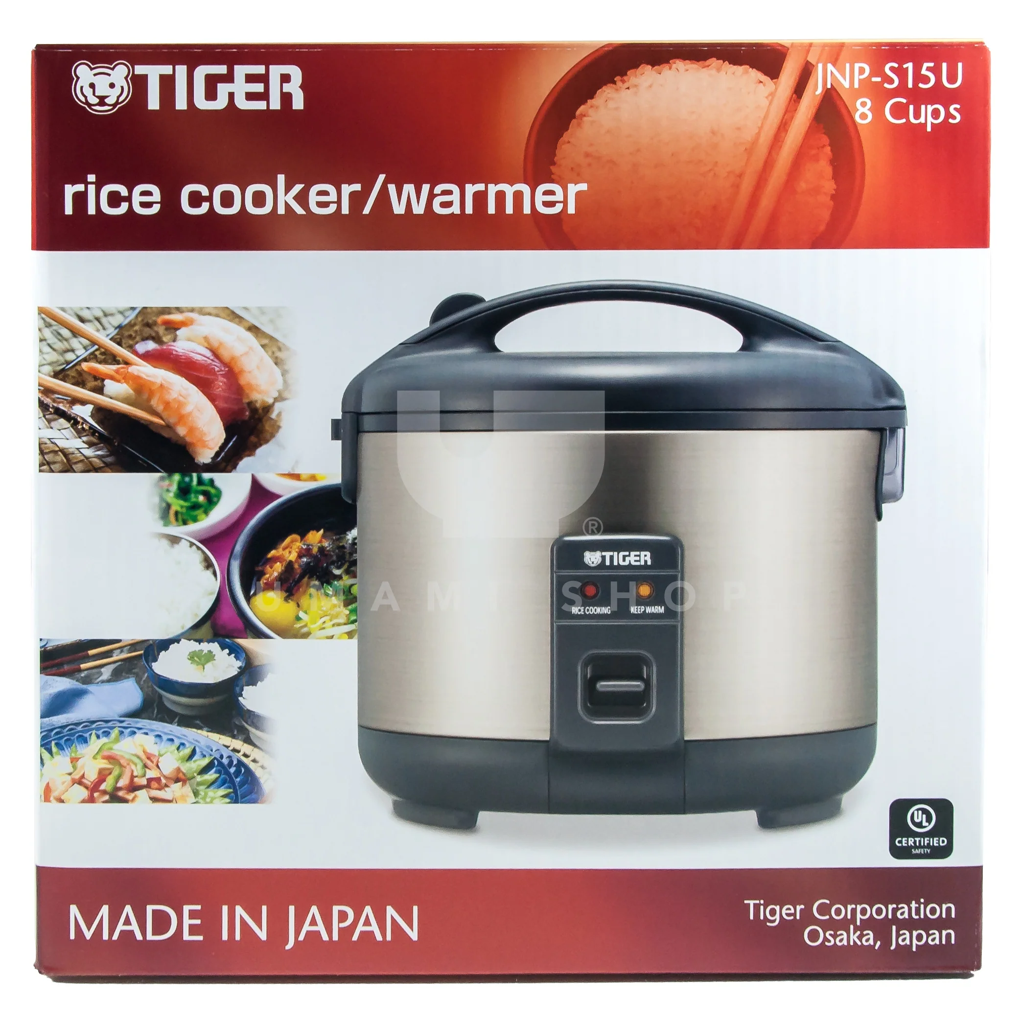 Rice Cooker, 8Cup (Made in Japan)