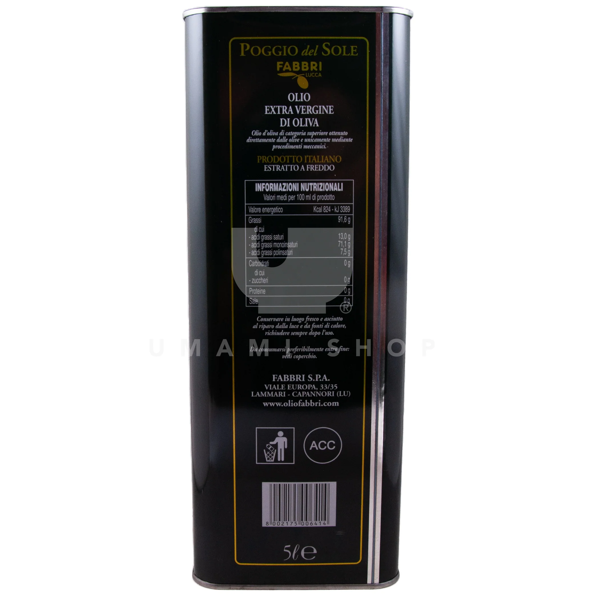 EVOO Lucca 5Liter - Image 2