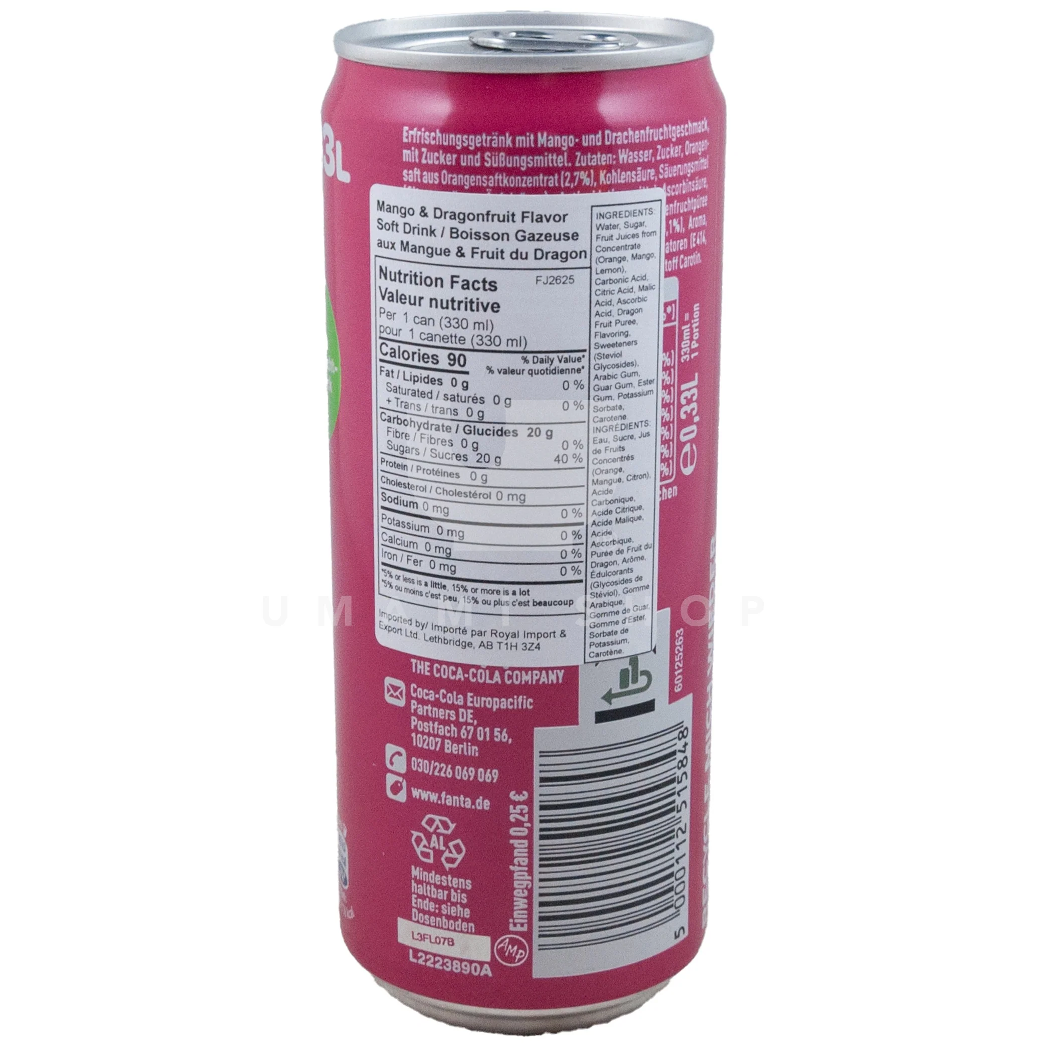 Fanta Mango & Dragonfruit - Image 2
