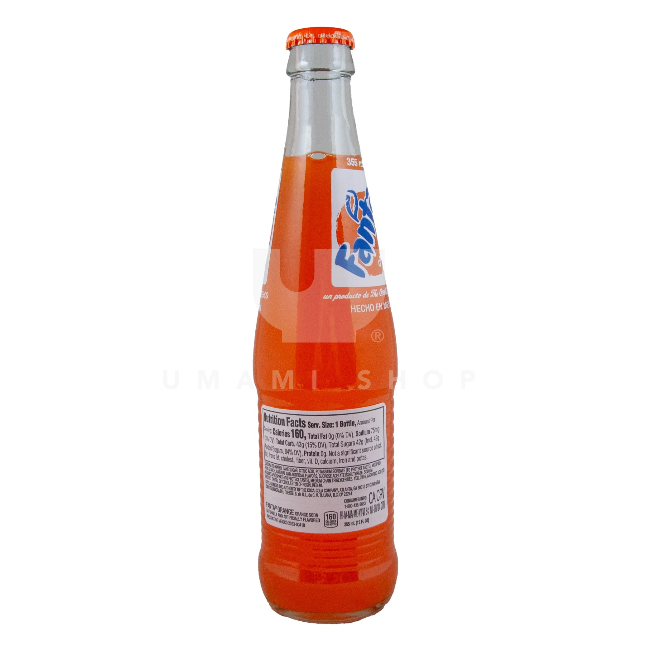 Fanta Orange Mexico (Bottle) - Image 2