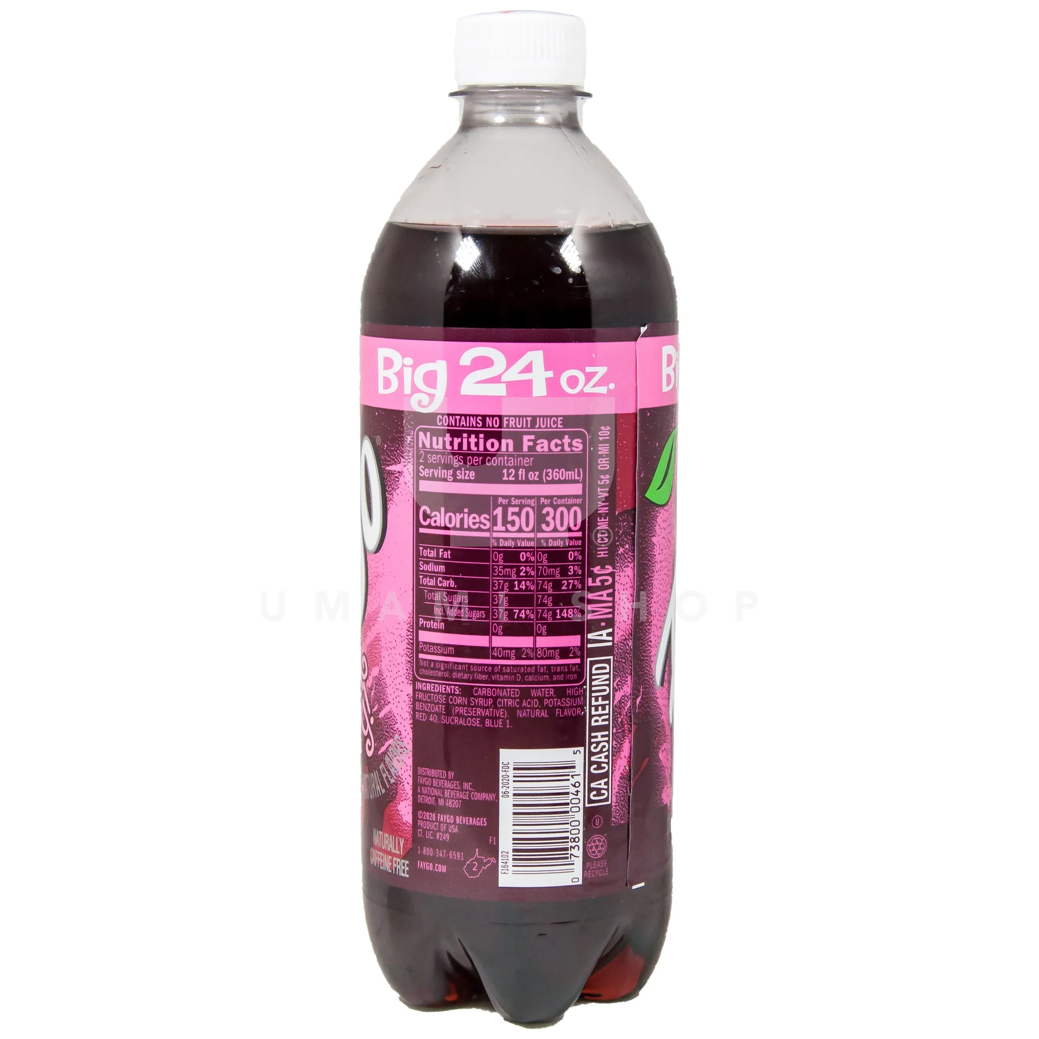 Faygo Black Cherry Bottle - Image 2