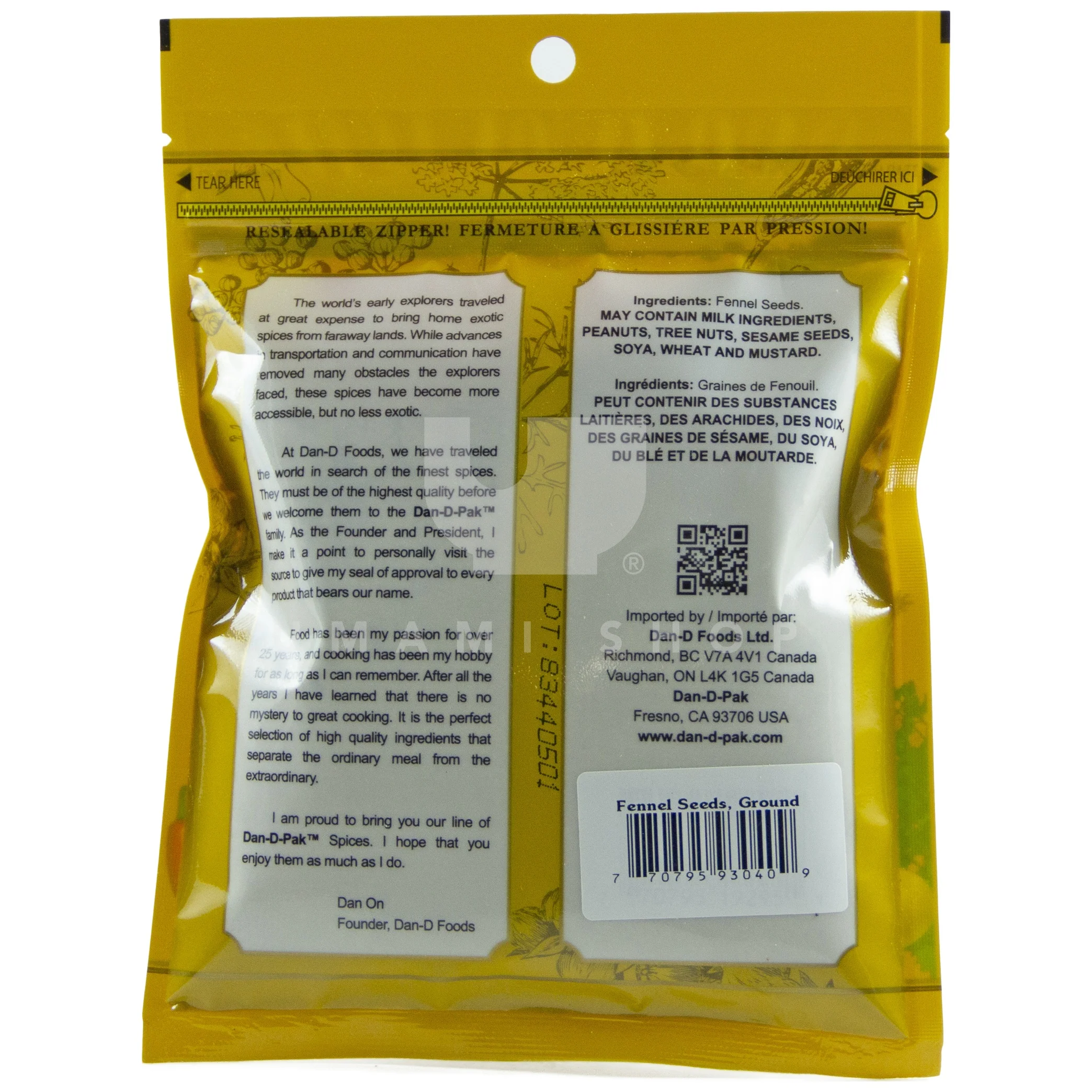 Fennel  Seeds Ground - Image 2