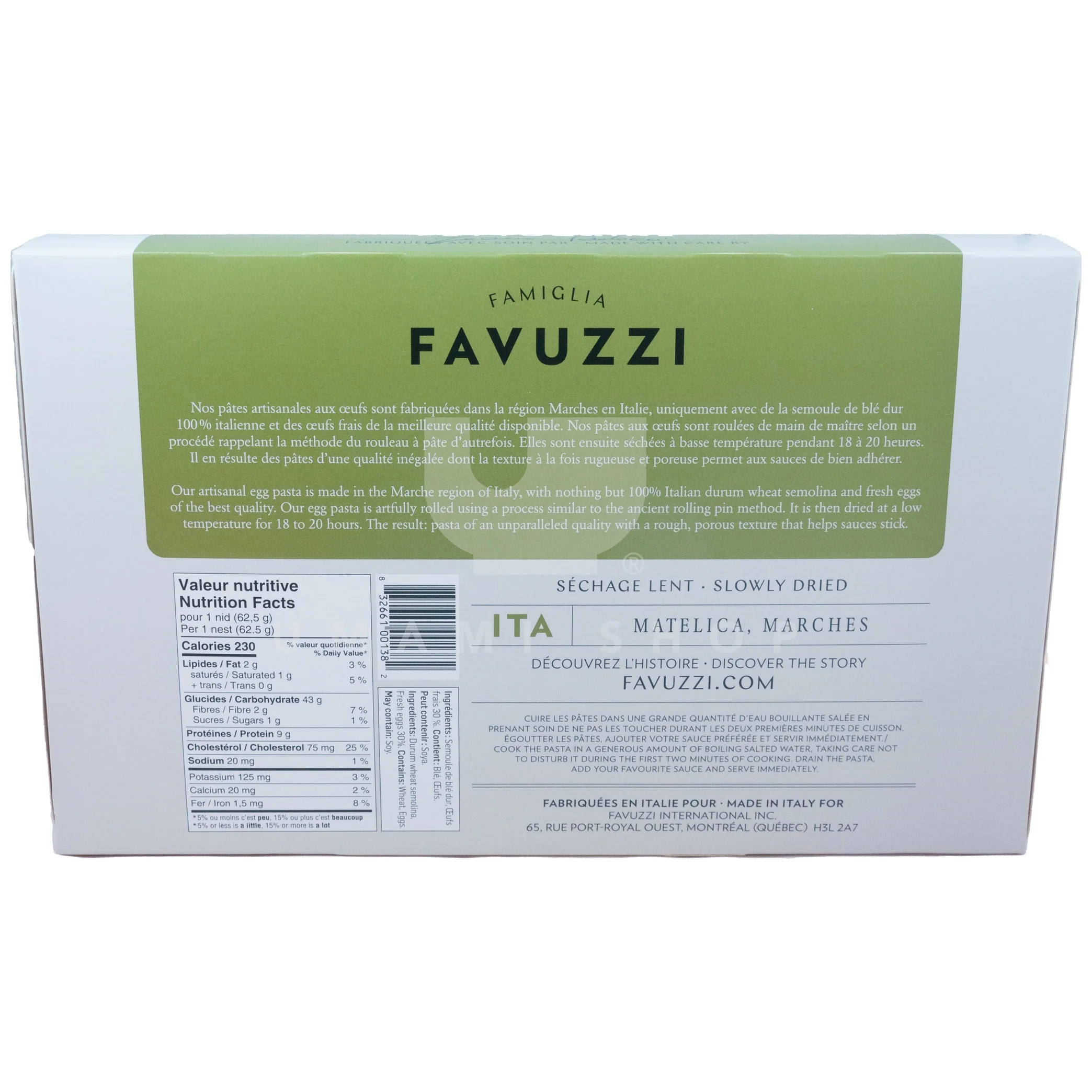 Fettuccine Nest Egg Pasta (Box) - Image 2