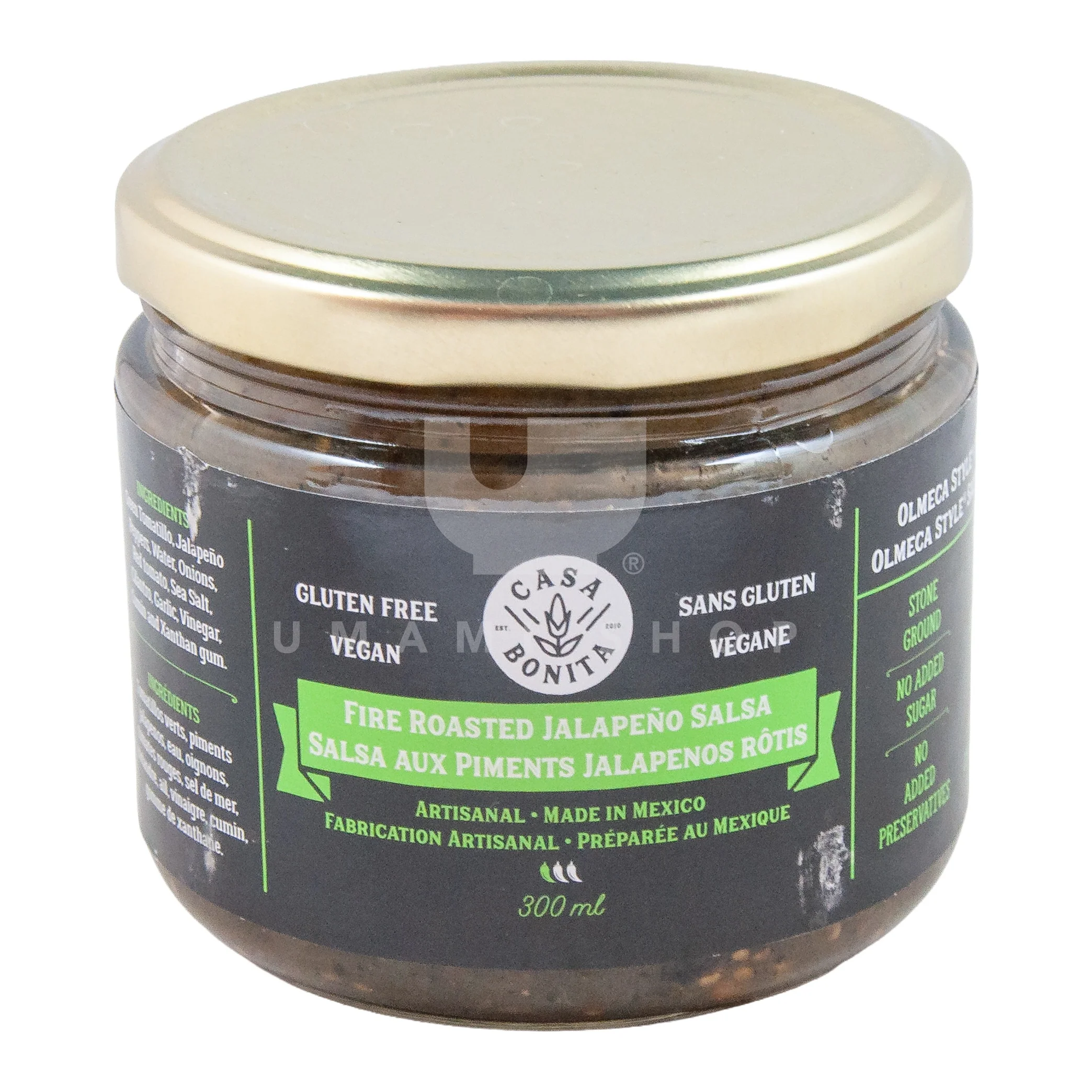 Fire Roasted Jalapeno Salsa (GF)