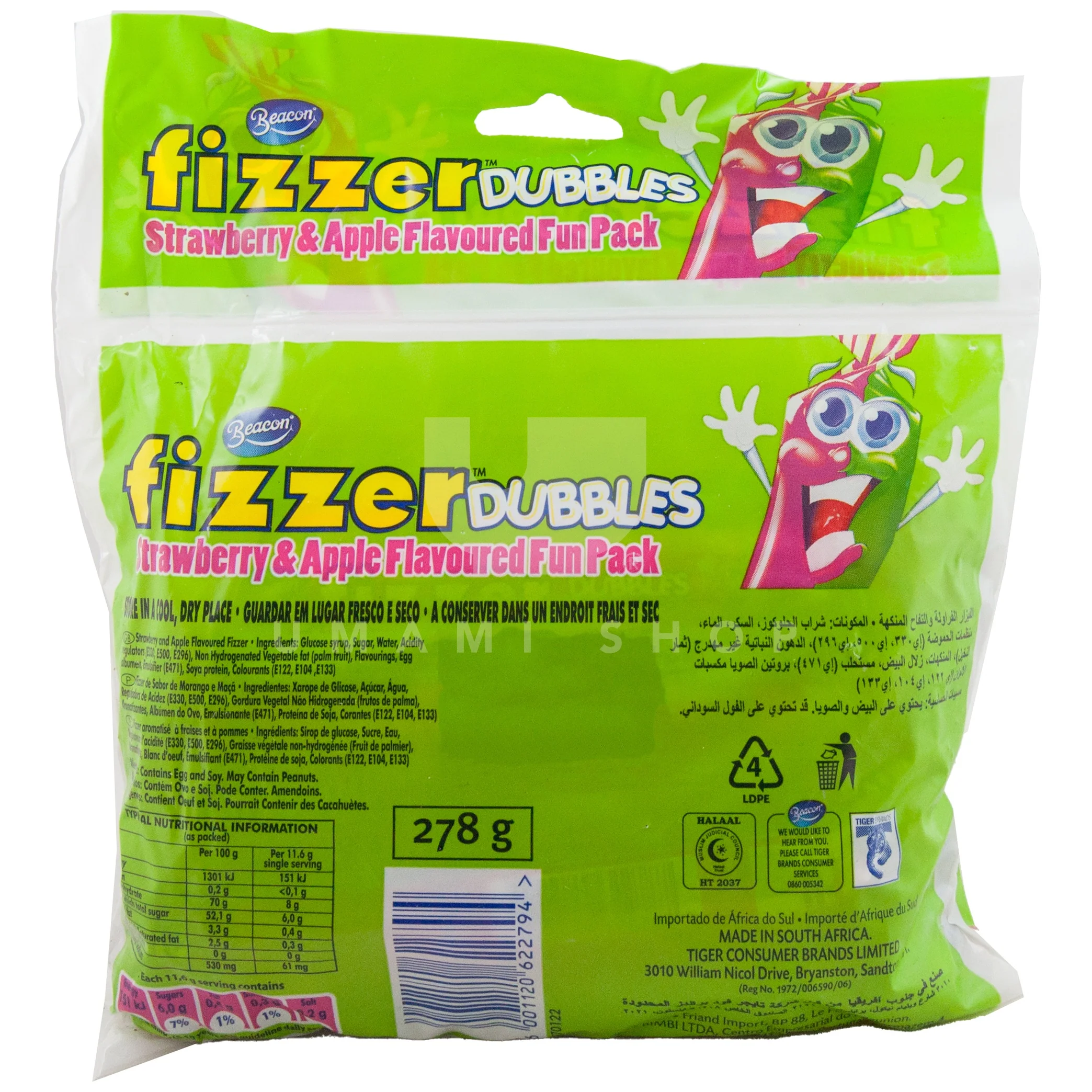 Fizzer Strawberry & Apple 24Pcs - Image 2