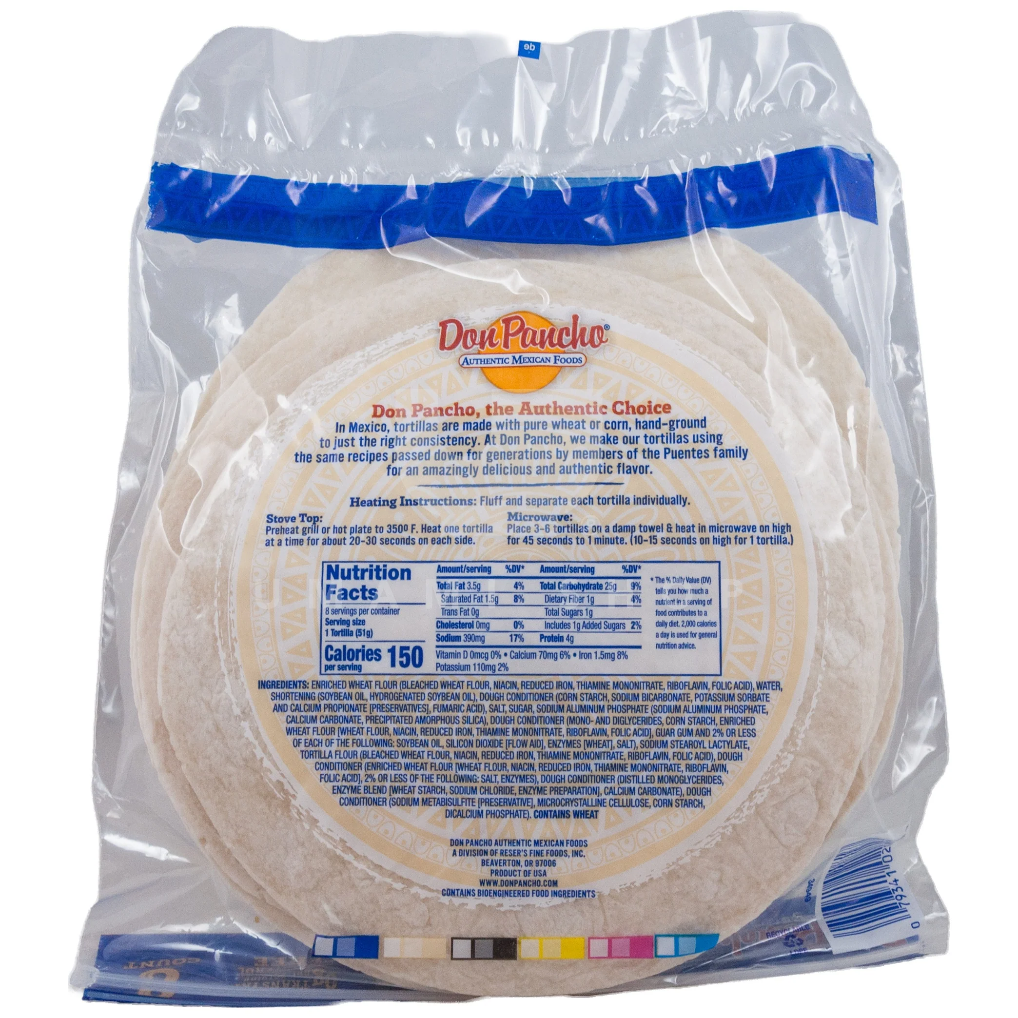 Flour Tortillas 8" (8Pcs) - Image 2