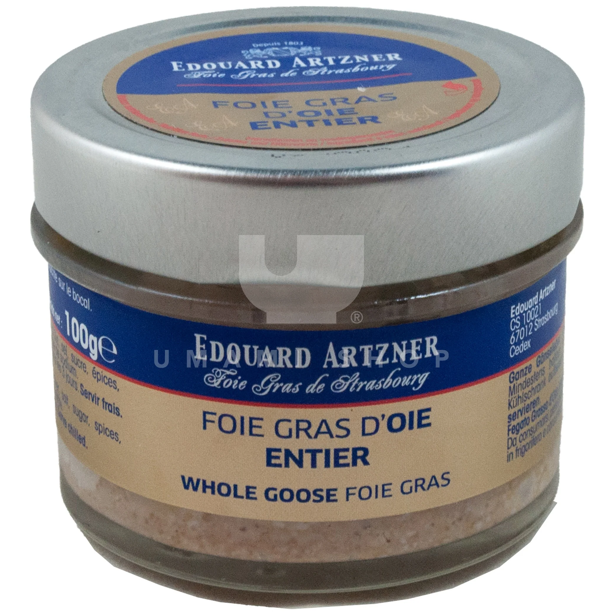 Foie Gras D'oie Entier (Whole Goose)