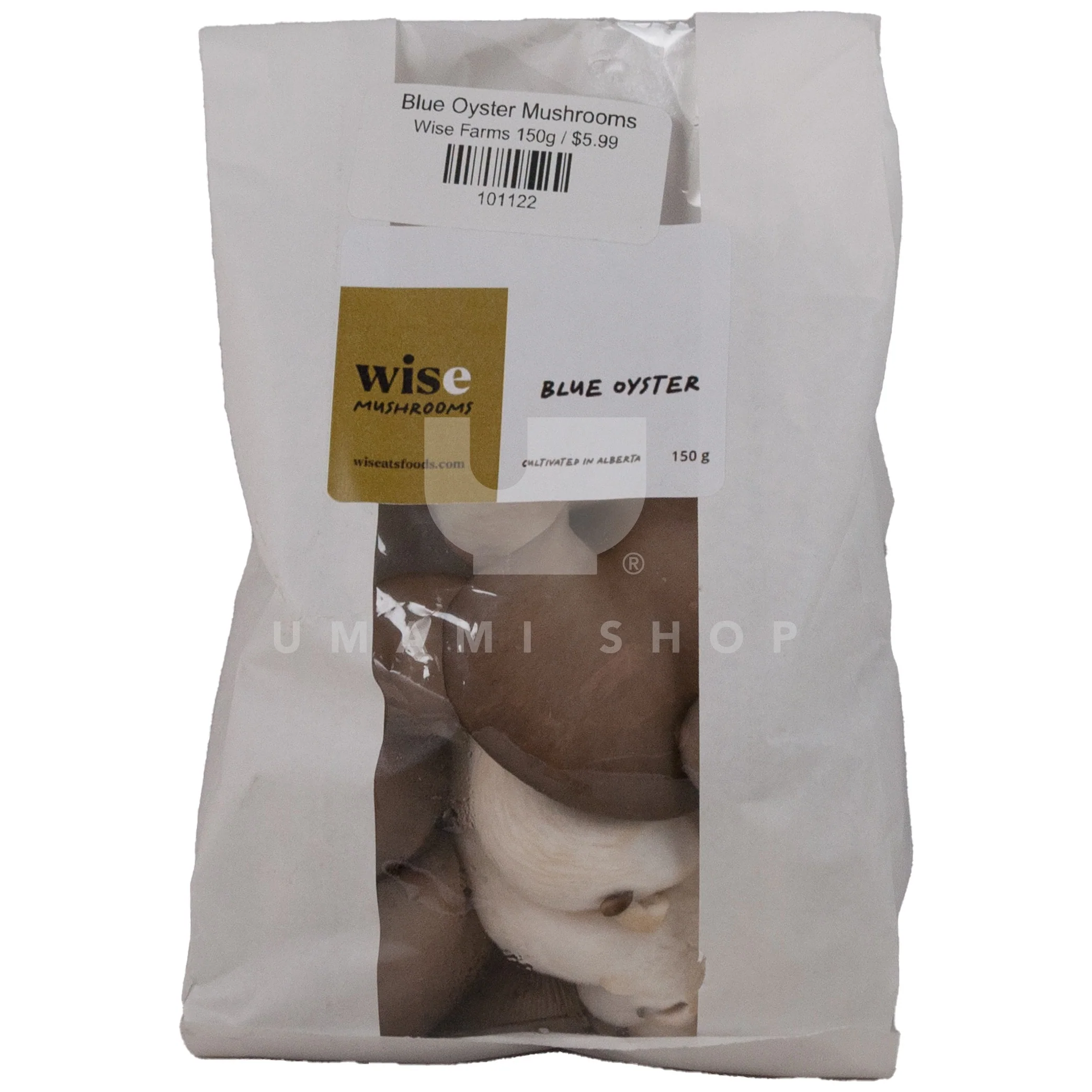 Blue Oyster Mushrooms (Fresh-Local) 1/2lbs