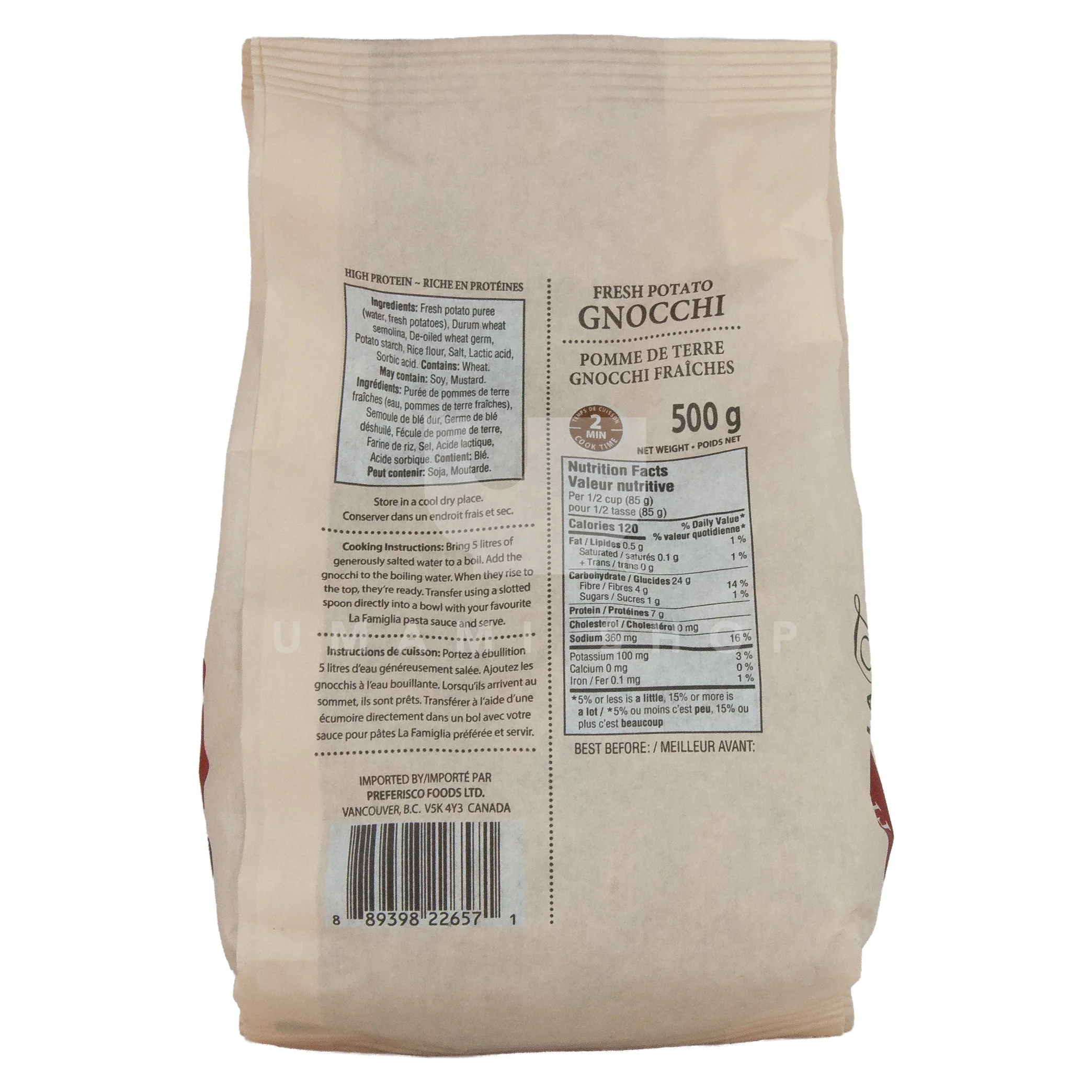 Fresh Potato Gnocchi (High Protein) - Image 2