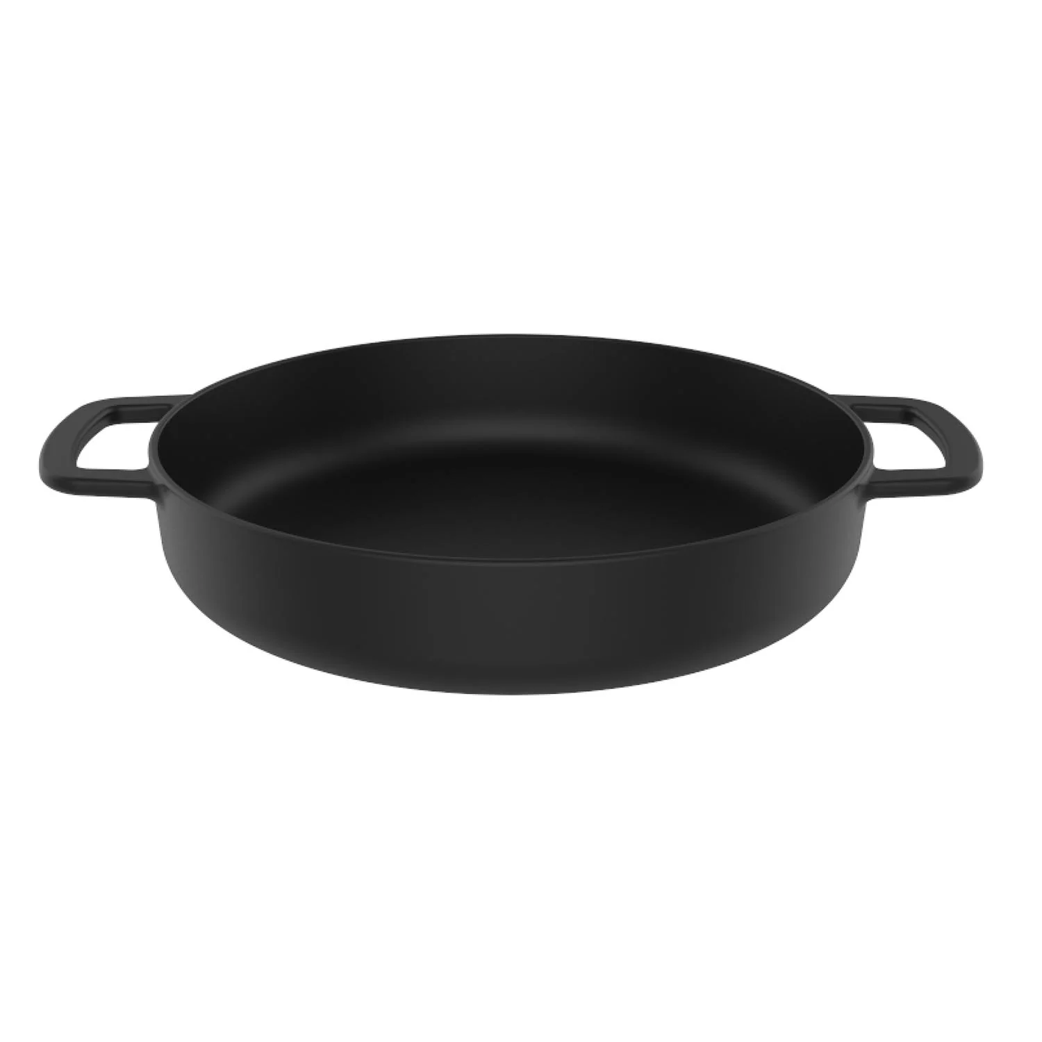 Fry Pan (Double Handle) Black
