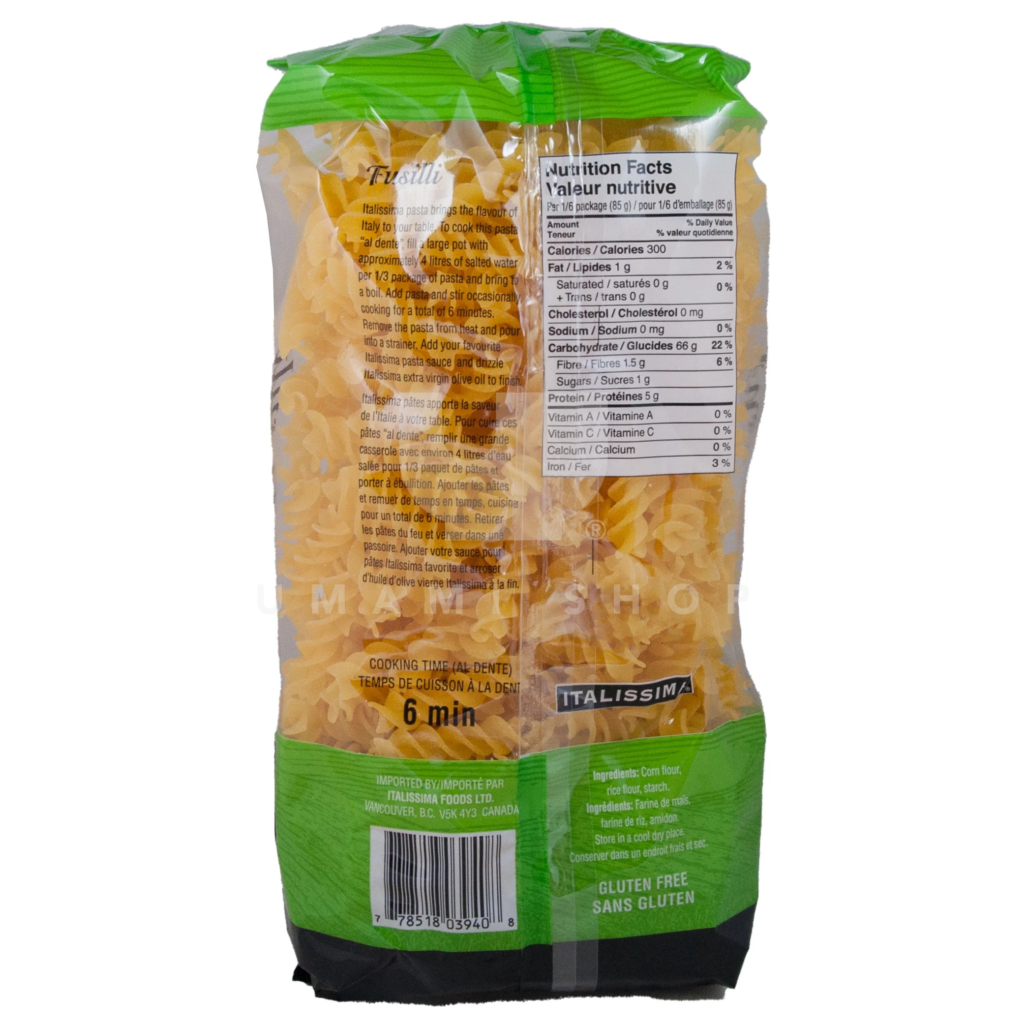 Fusilli Pasta (GF) - Image 2