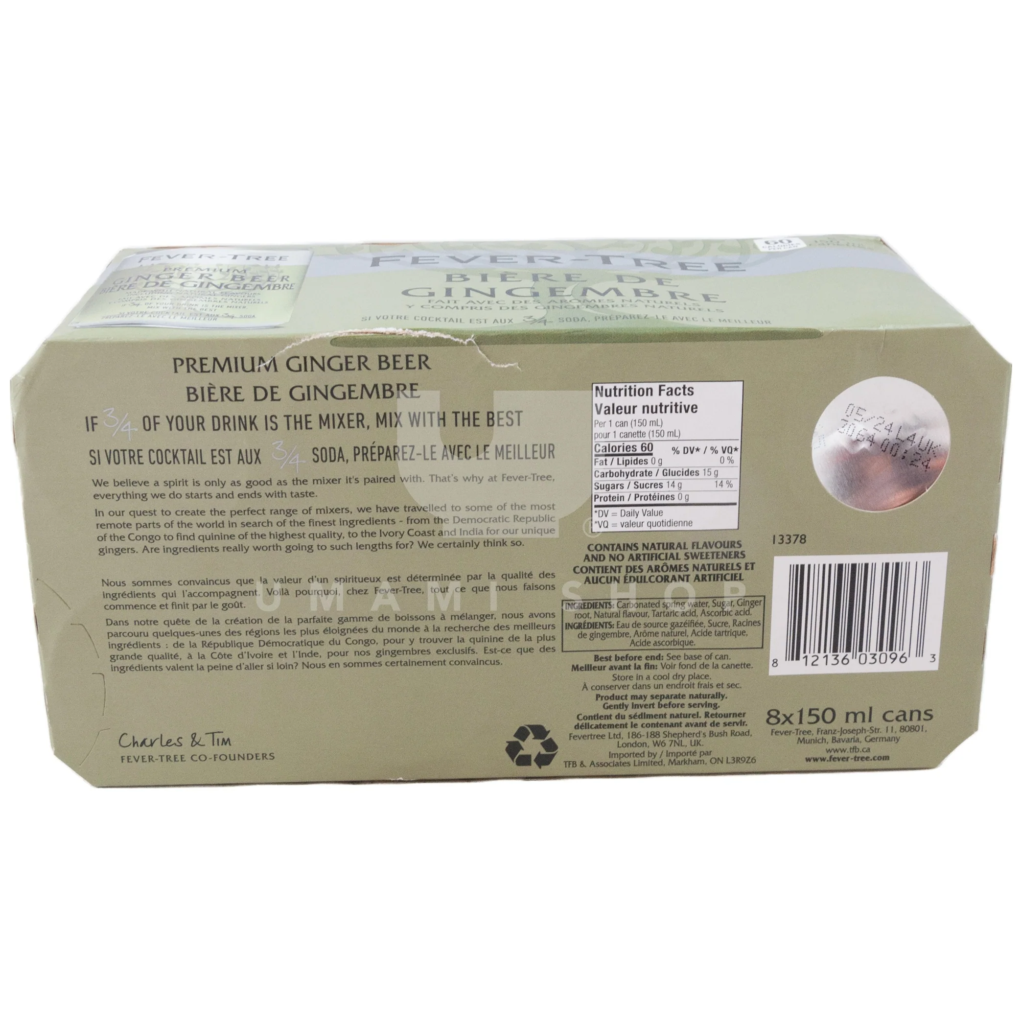 Ginger Beer Premium (8x Cans) - Image 2