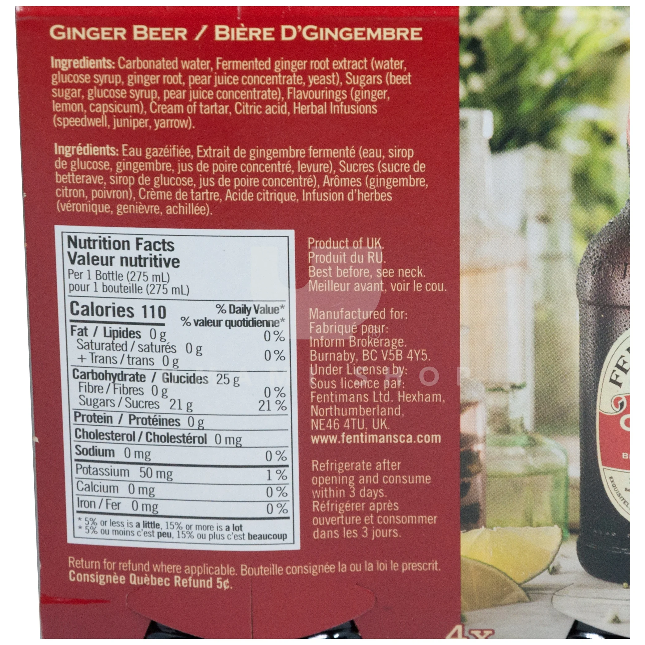 Ginger Beer Traditional 4Pack - Image 2