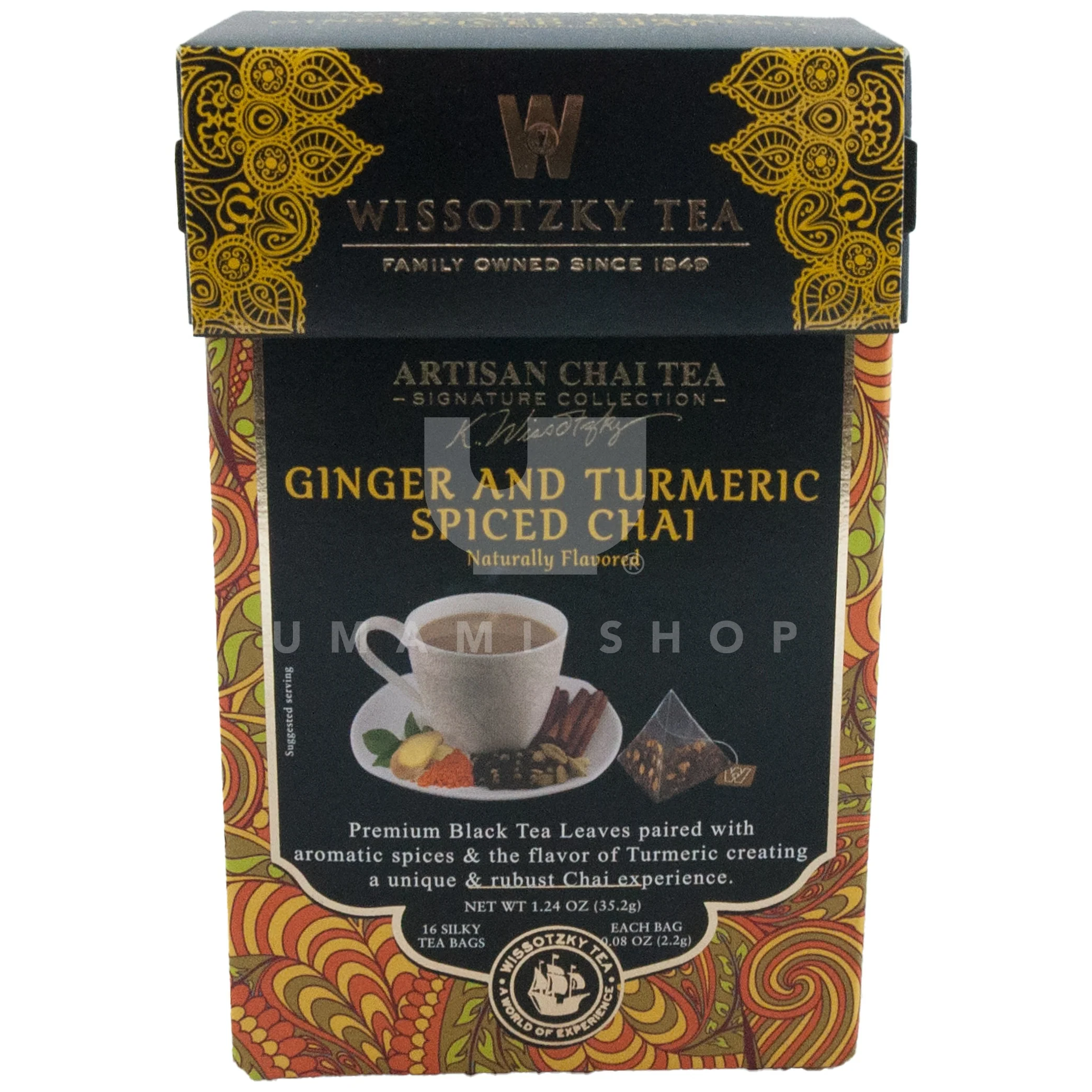 Ginger & Turmeric Spiced Chai Tea