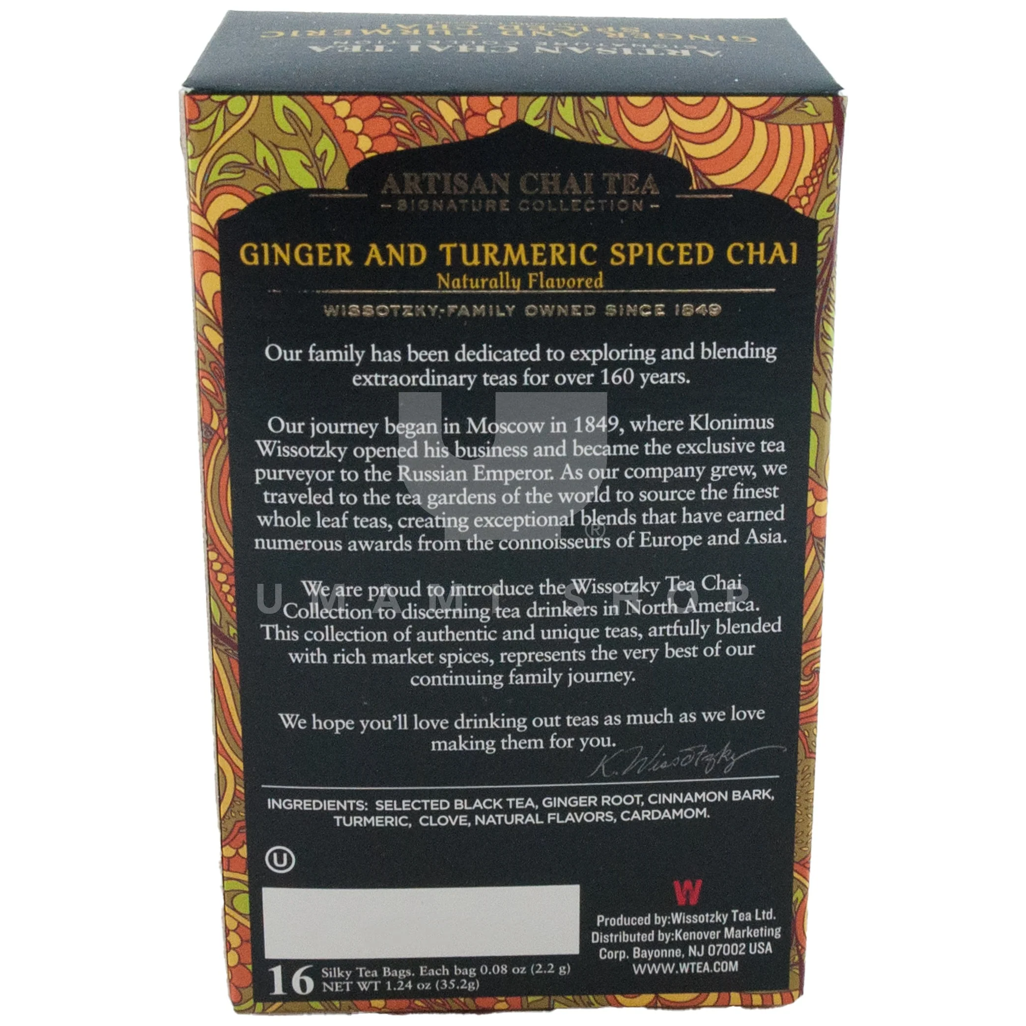 Ginger & Turmeric Spiced Chai Tea - Image 2
