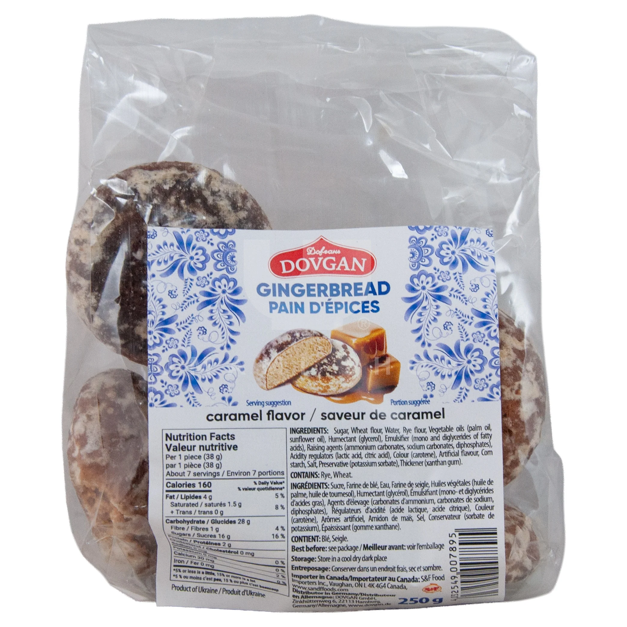 Gingerbread w/Caramel Flavor (Ukraine)