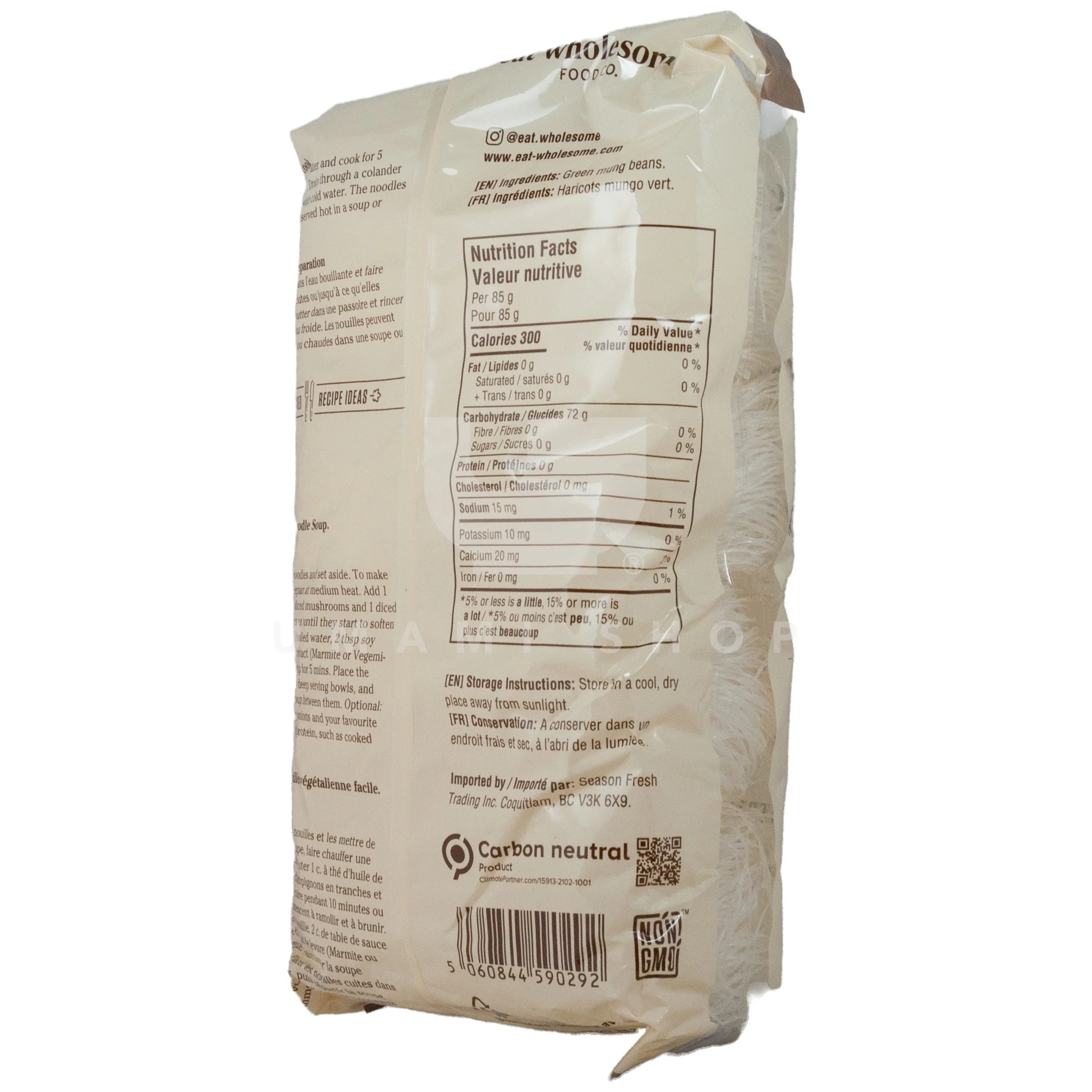 Glass Noodles Mung Bean Vermicelli (GF,V) - Image 2